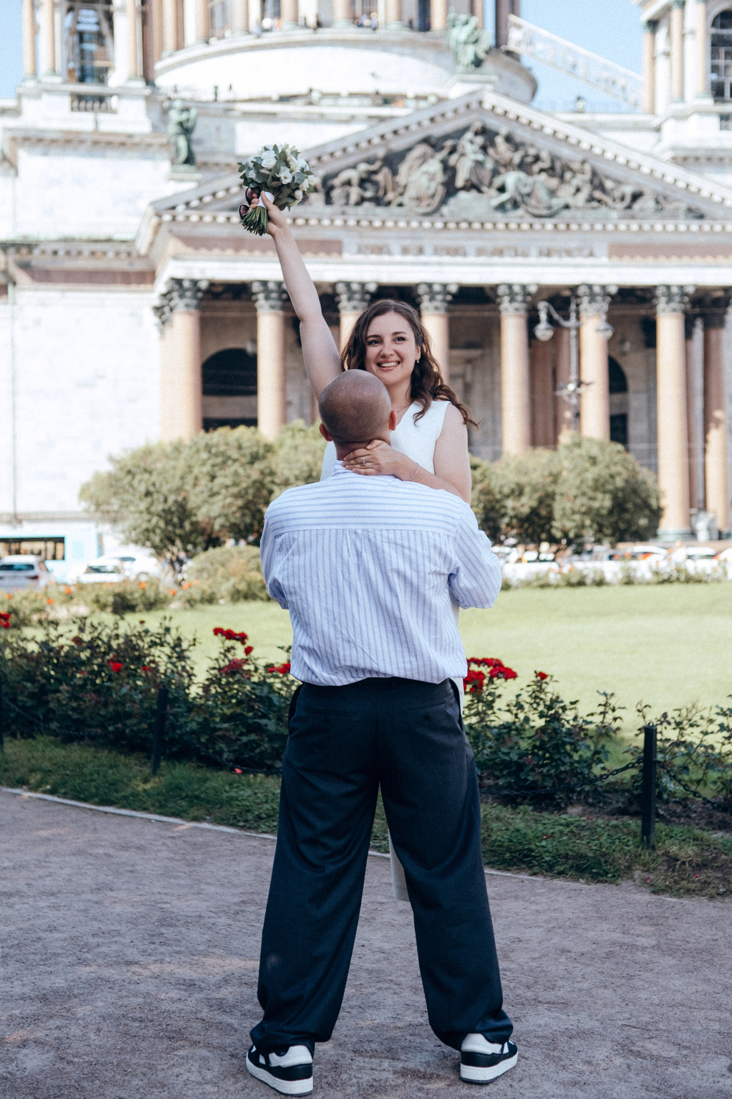 ЗАГС Адмиралтейского района+Витебский вокзал. Фотограф в Санкт-Петербурге Кристина Брянская