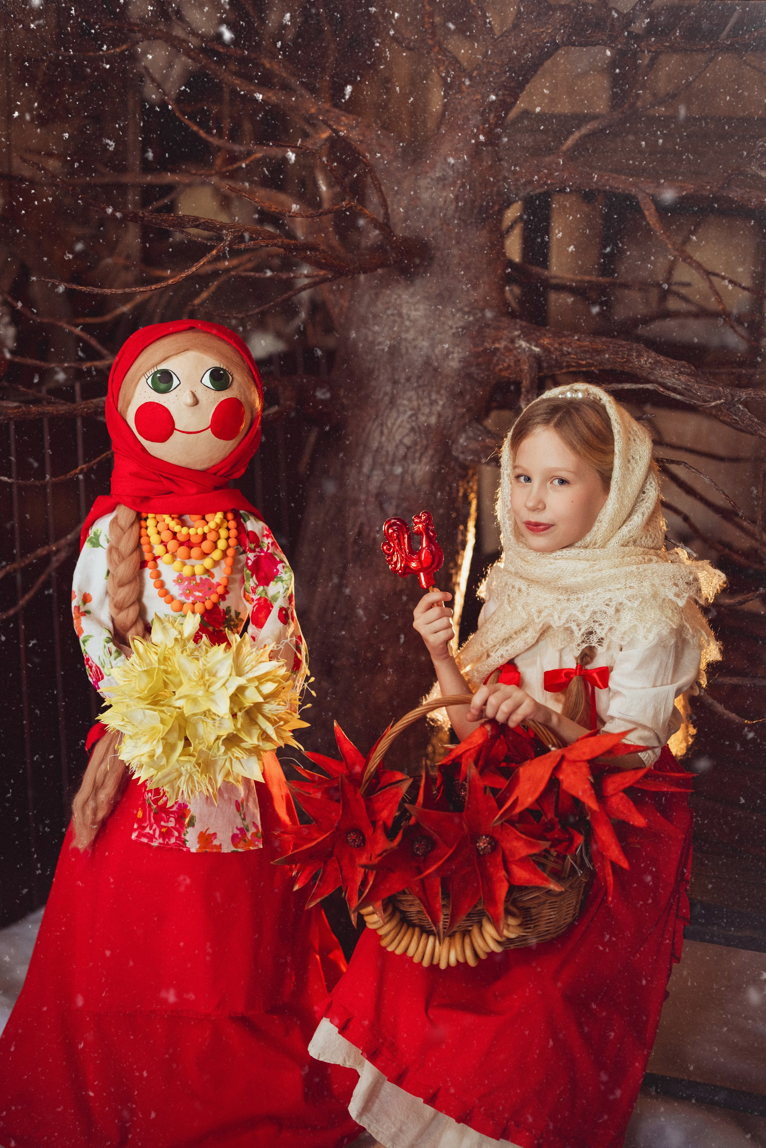 Фотосессия в русском стиле. Фотопроект"Масленица» в фотостудии Эль, город Краснодар. Семейный и детский фотограф в Краснодаре Анна Трашкова