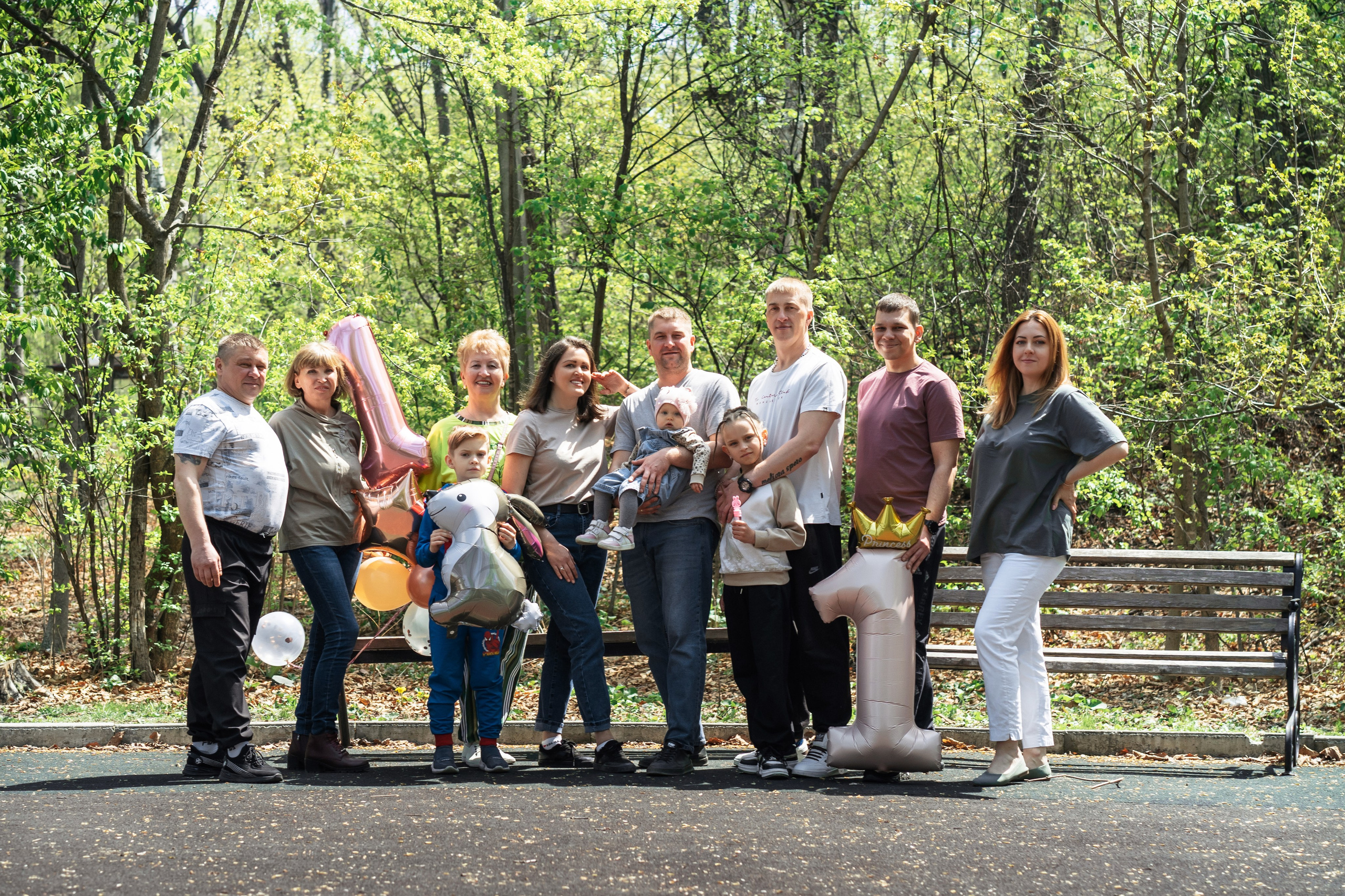 День рождения в парке. Семейный и детский фотограф во Владивостоке Мария Гой