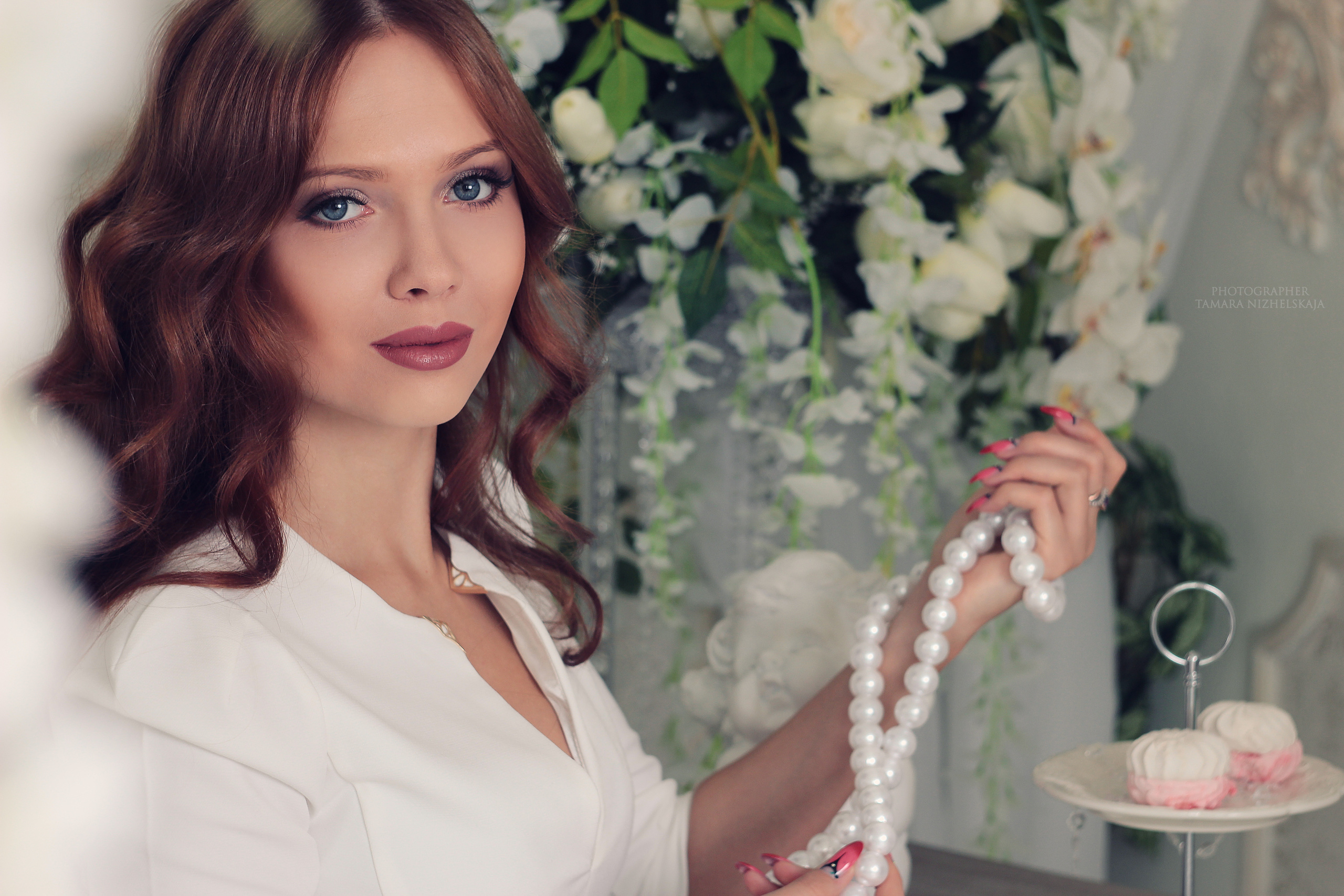 женский весенний  портрет