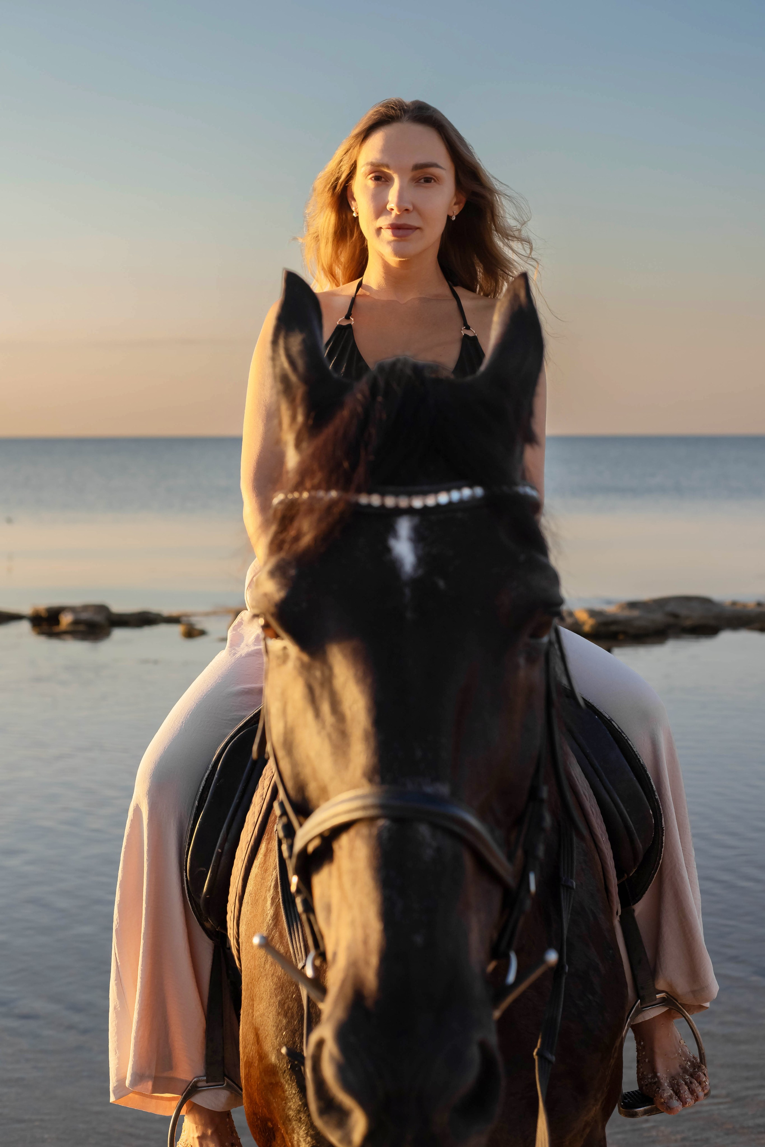 Фотосессия на море с лошадью. Фотограф в Феодосии Наталья Булгакова