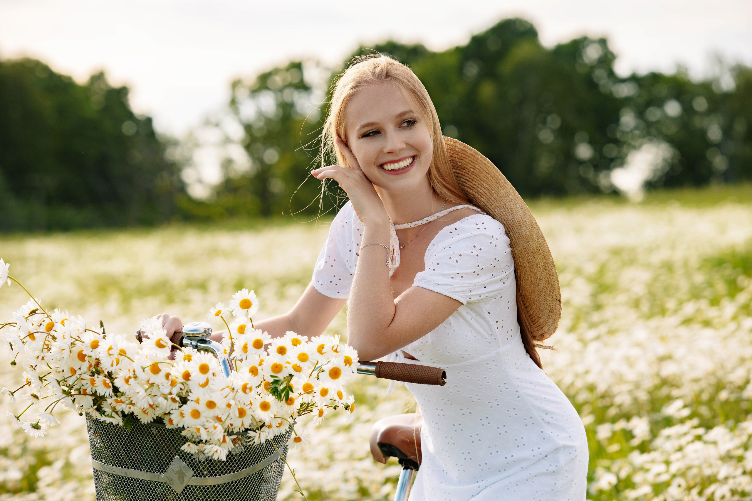 Ромашковое поле. Фотограф в Москве Яна Полосина