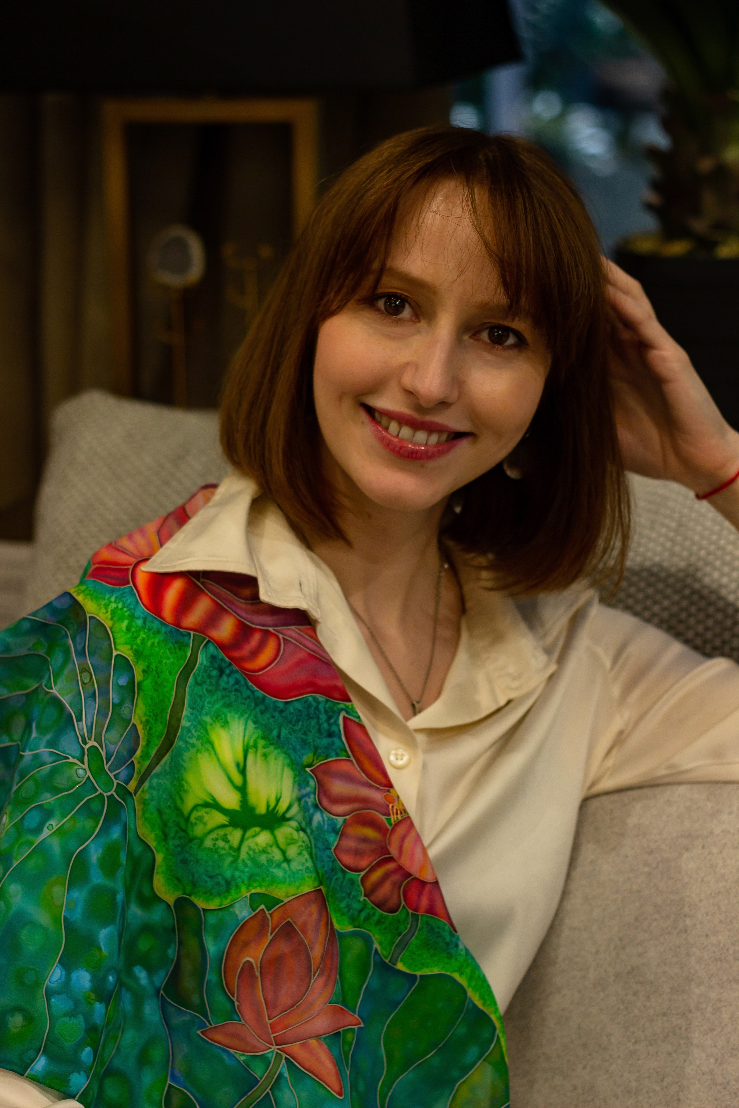 Батик Ольги Драгомировой. Фотограф в Челябинске Березина Екатерина