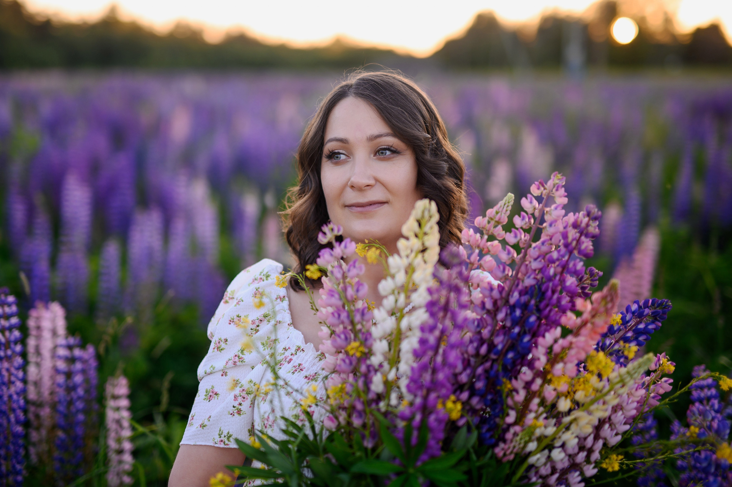 Люпиновое счастье. Портретный, семейный и свадебный фотограф в Санкт-Петербурге и в Пушкине Ширяев Денис