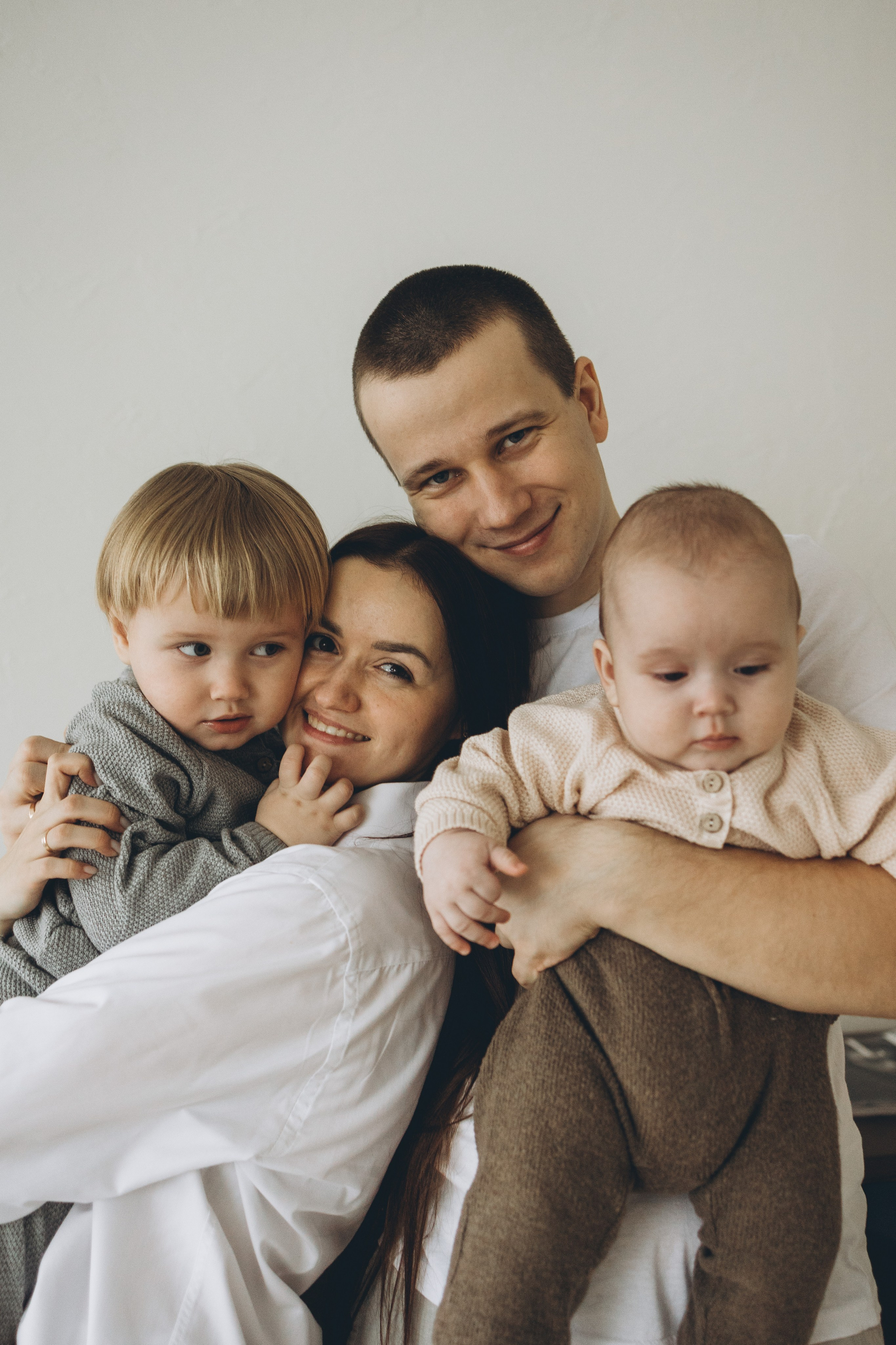 Настя, Паша, Дима и Саша. Семейный фотограф в Москве Виктория Ястребинская