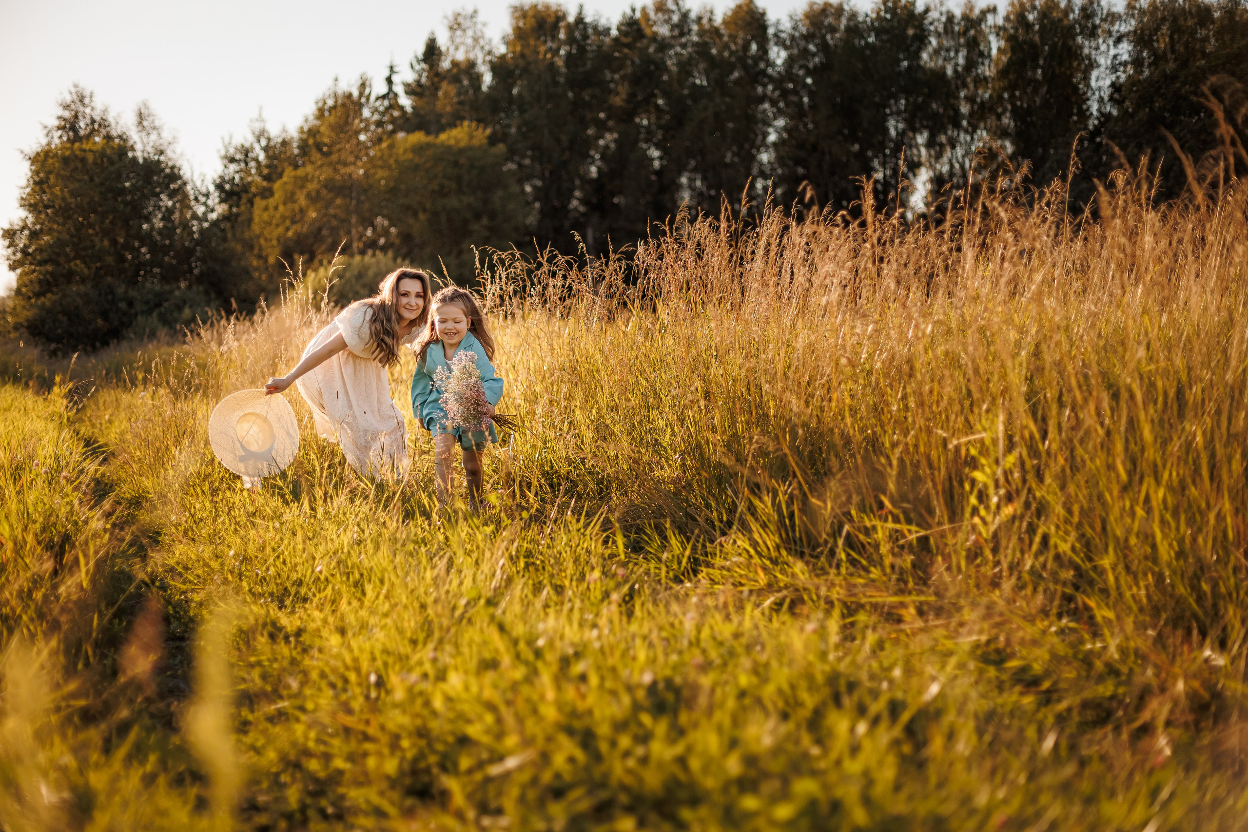 Мама и дочки. Летняя история для Иры, Аленки и Насти. Семейный и детский фотограф Комина Елена, Власиха, Одинцово