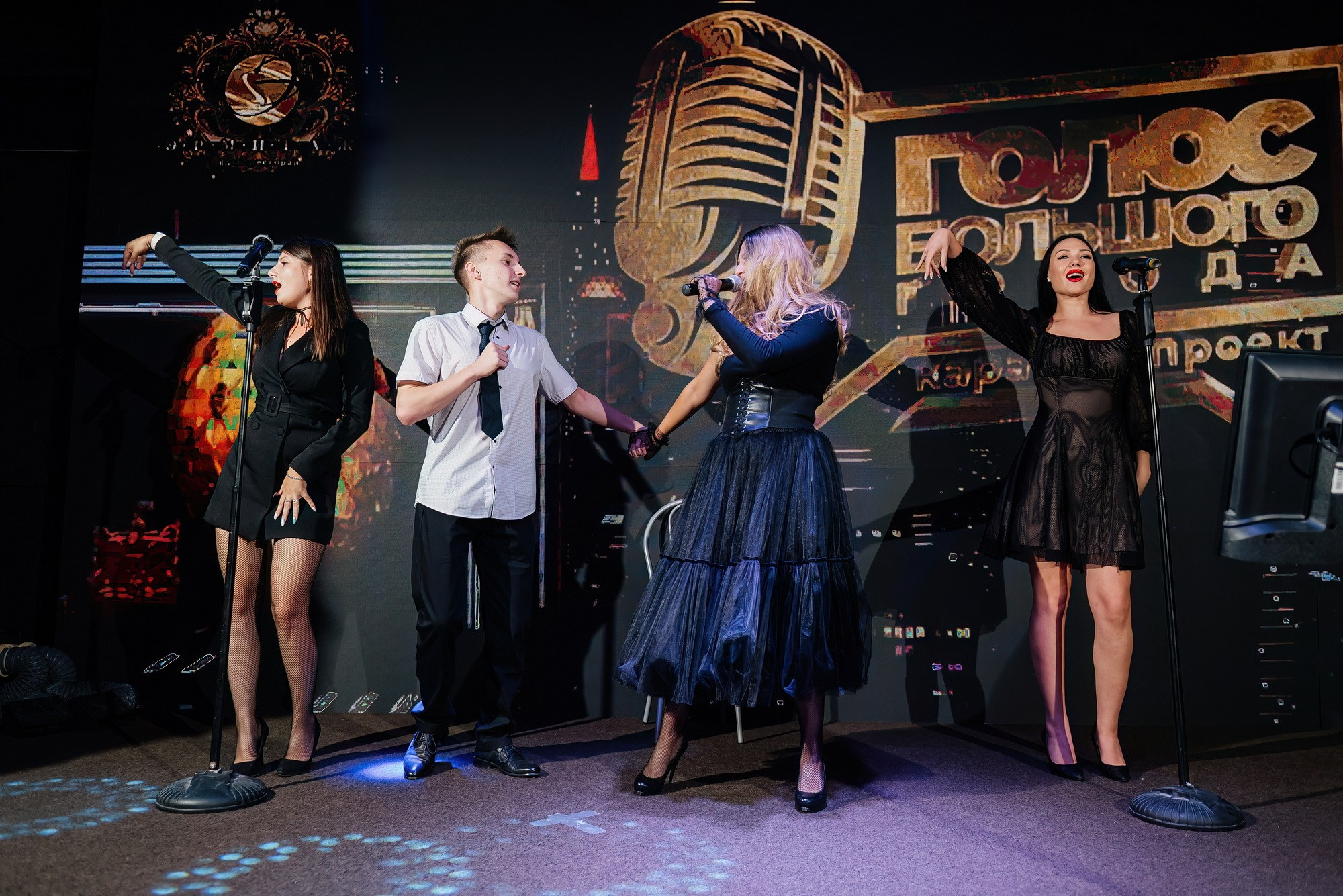 Караоке-проект «Голос большого города». Свадебный и репортажный фотограф Никита Сницарев в Барнауле