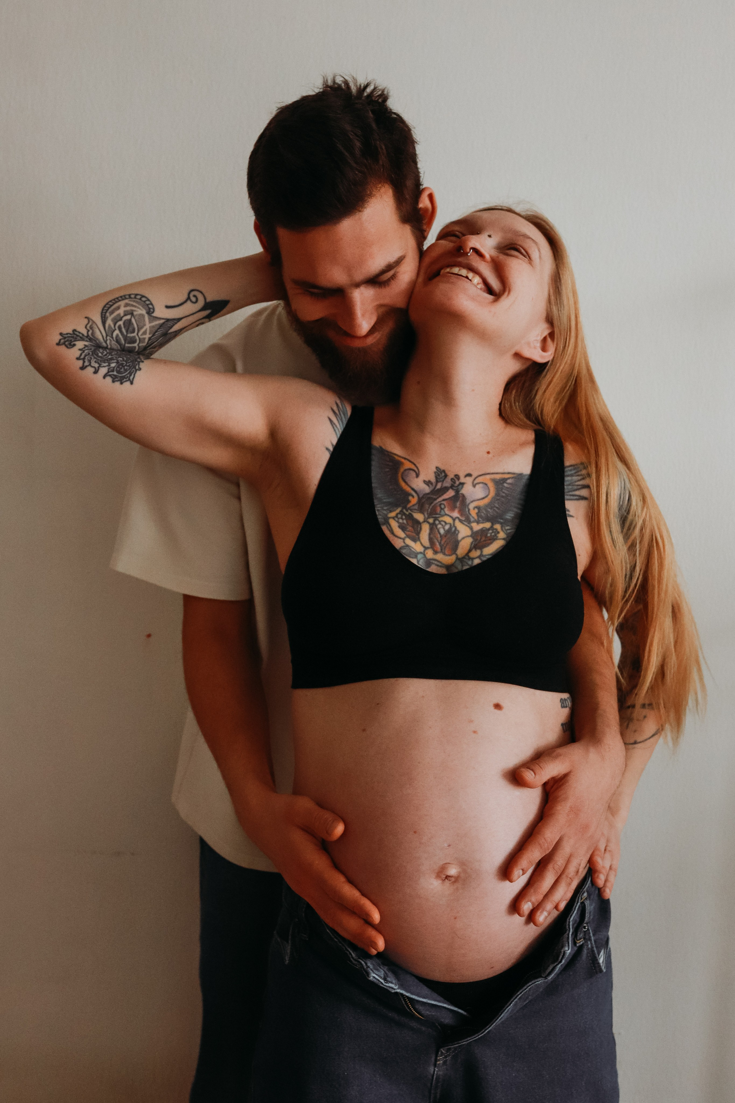 Наталья и Артем, домашняя. Семейный фотограф Москва