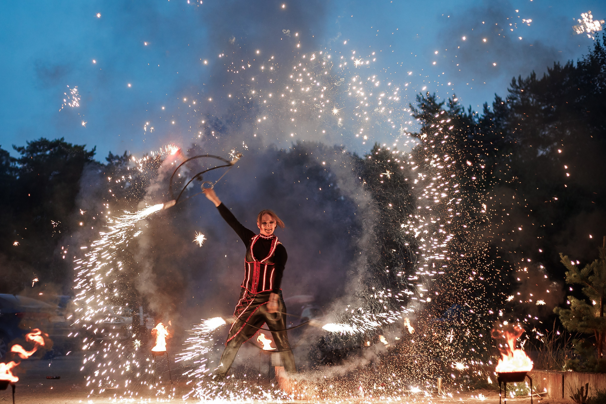 Репортаж Фаер шоу