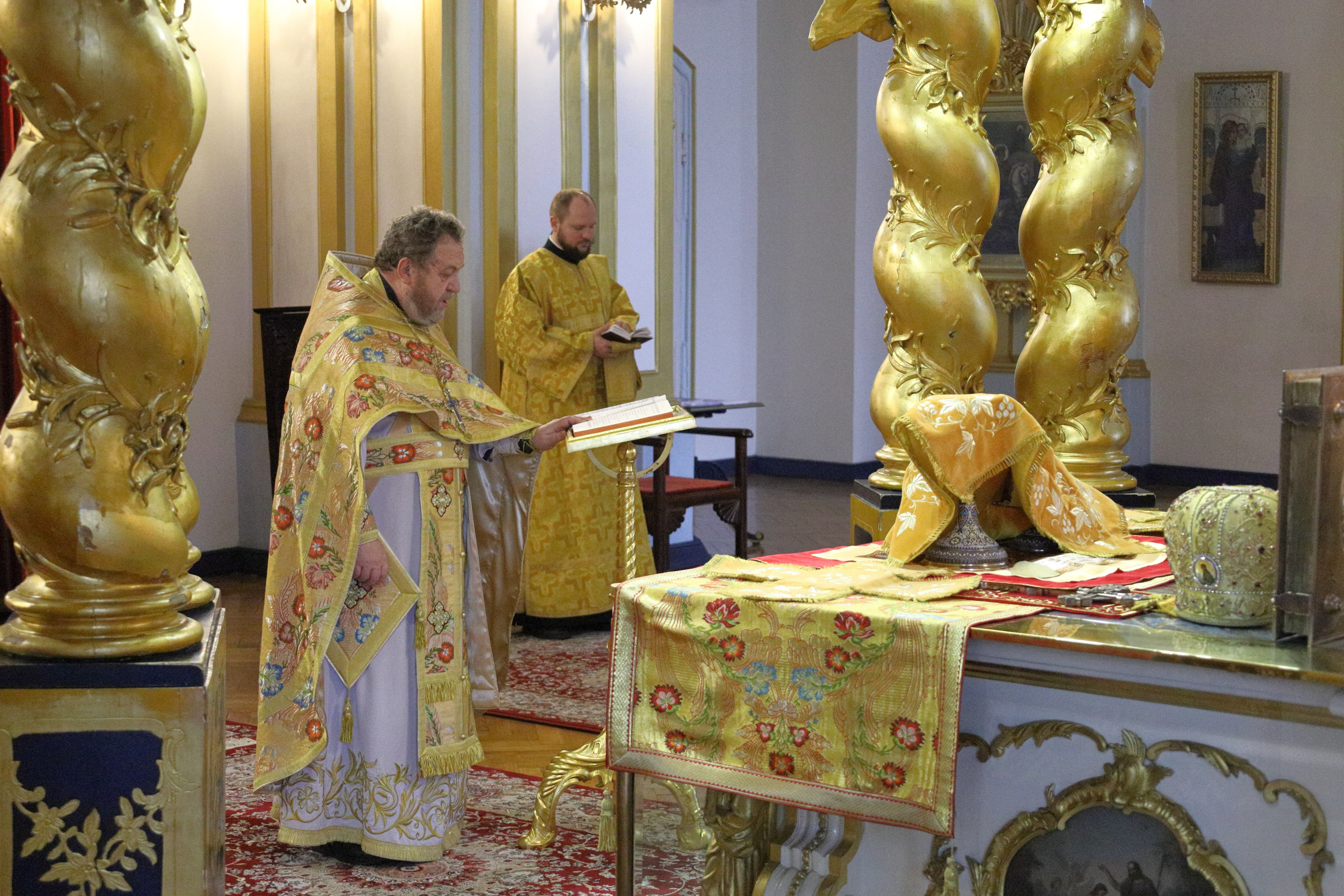 ПАМЯТЬ СВЯТЫХ ОТЦОВ VII ВСЕЛЕНСКОГО СОБОРА. НИКОЛО-БОГОЯВЛЕНСКИЙ МОРСКОЙ СОБОР