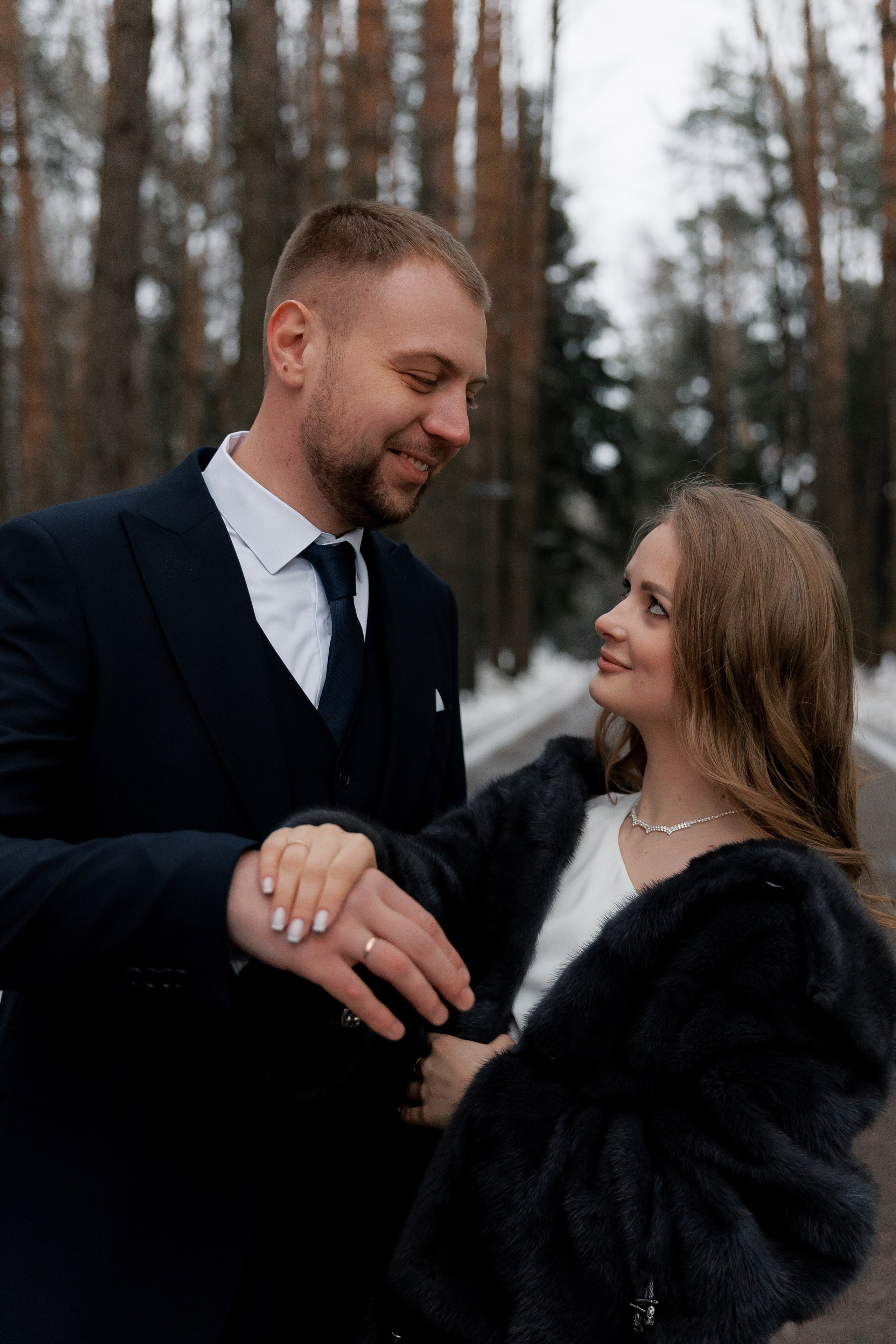 Анонс свадебных фотографий Андрея и Кристины. Свадебный фотограф Домодедово Москва Катерина Алехина