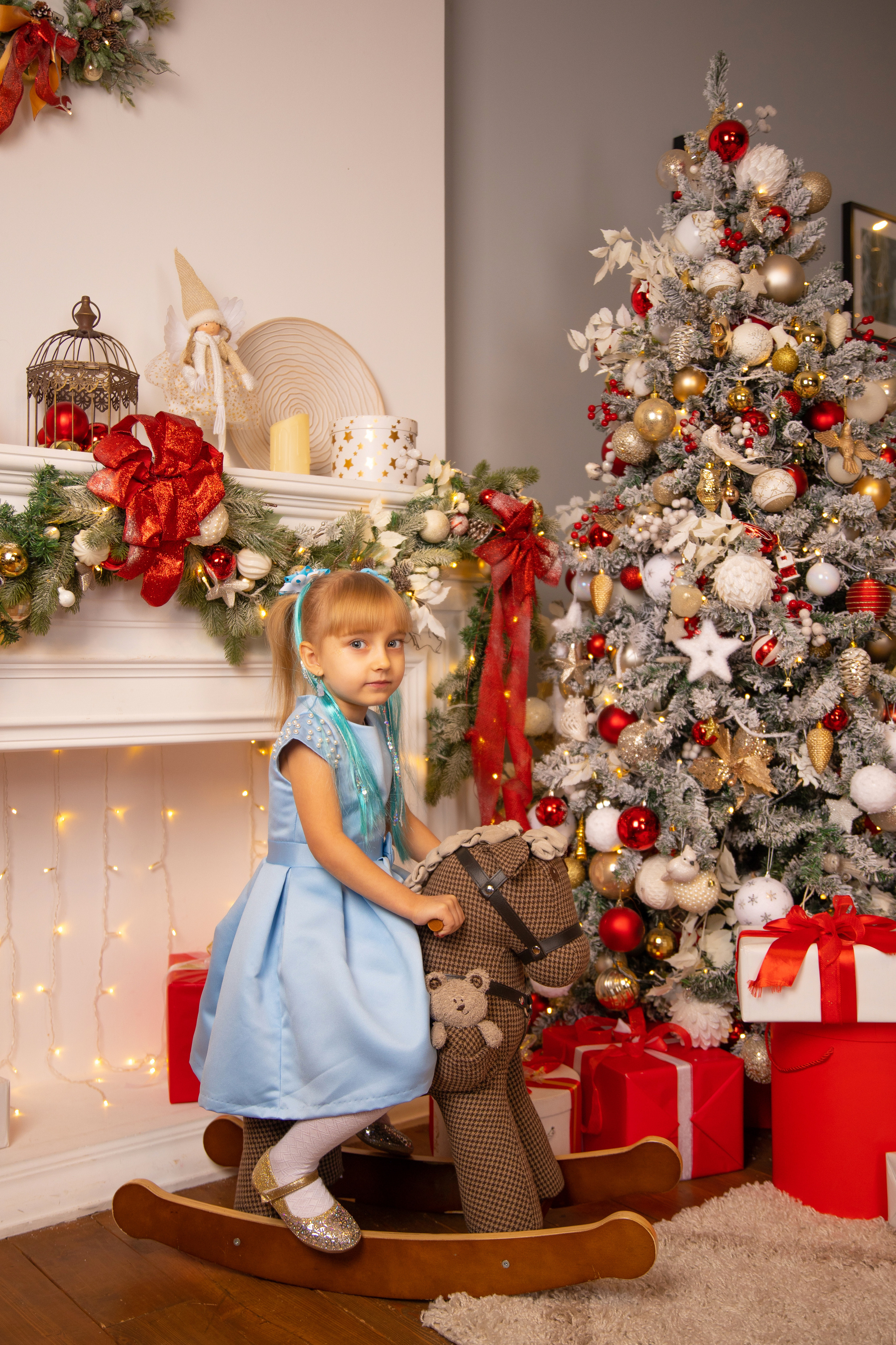 Новогодние съёмки в студии. Семейный и свадебный фотограф в Санкт-Петербурге Татьяна Швыкова