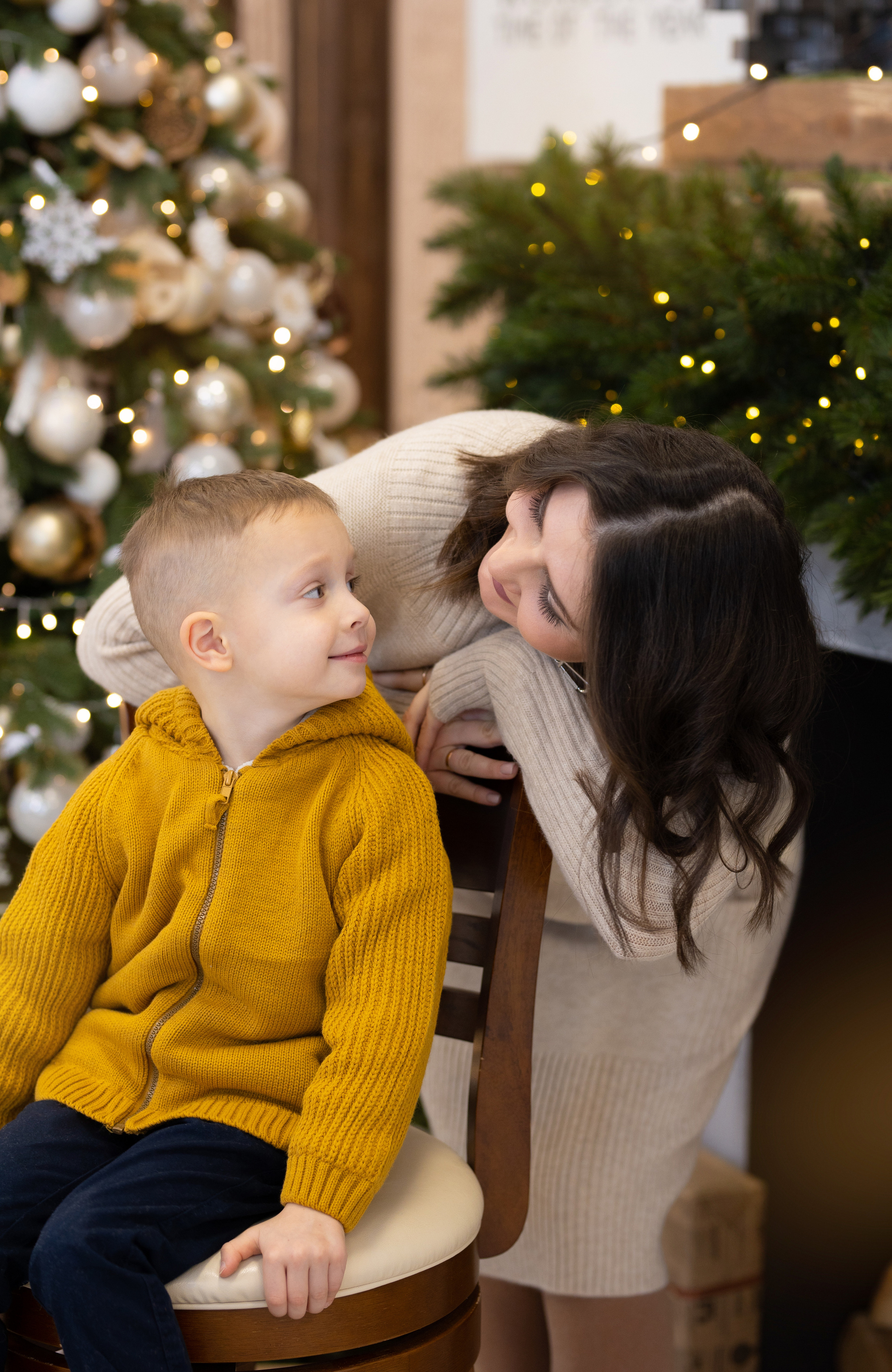 Новогодние съёмки в студии. Семейный и свадебный фотограф в Санкт-Петербурге Татьяна Швыкова