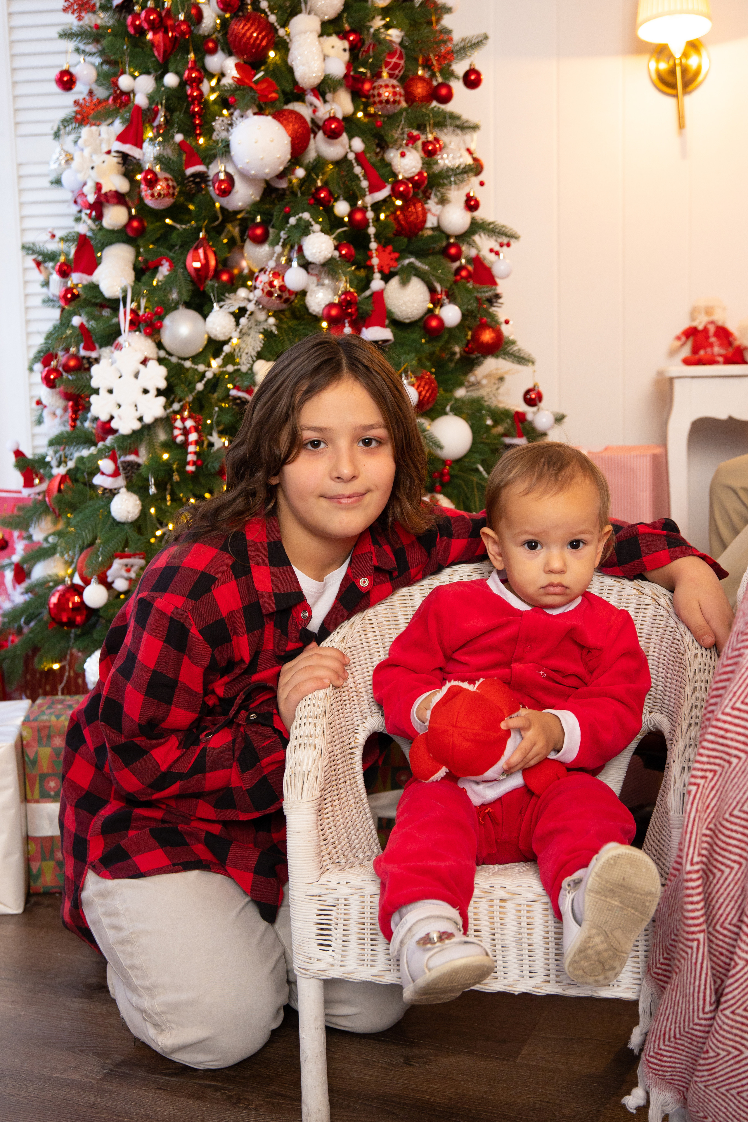 Новогодние съёмки в студии. Семейный и свадебный фотограф в Санкт-Петербурге Татьяна Швыкова