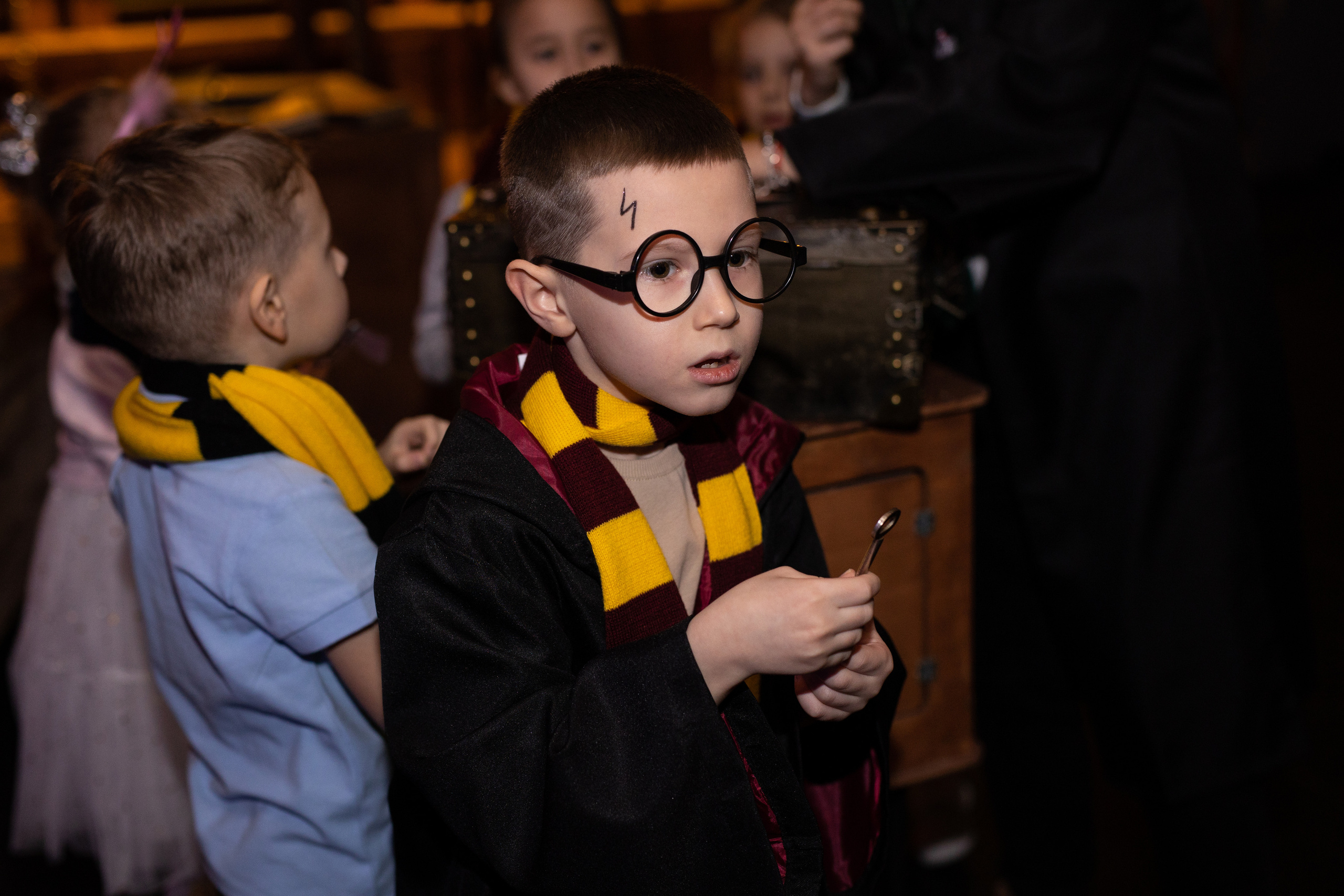 Стилизация детского дня рождения под фильм Гарри Поттер