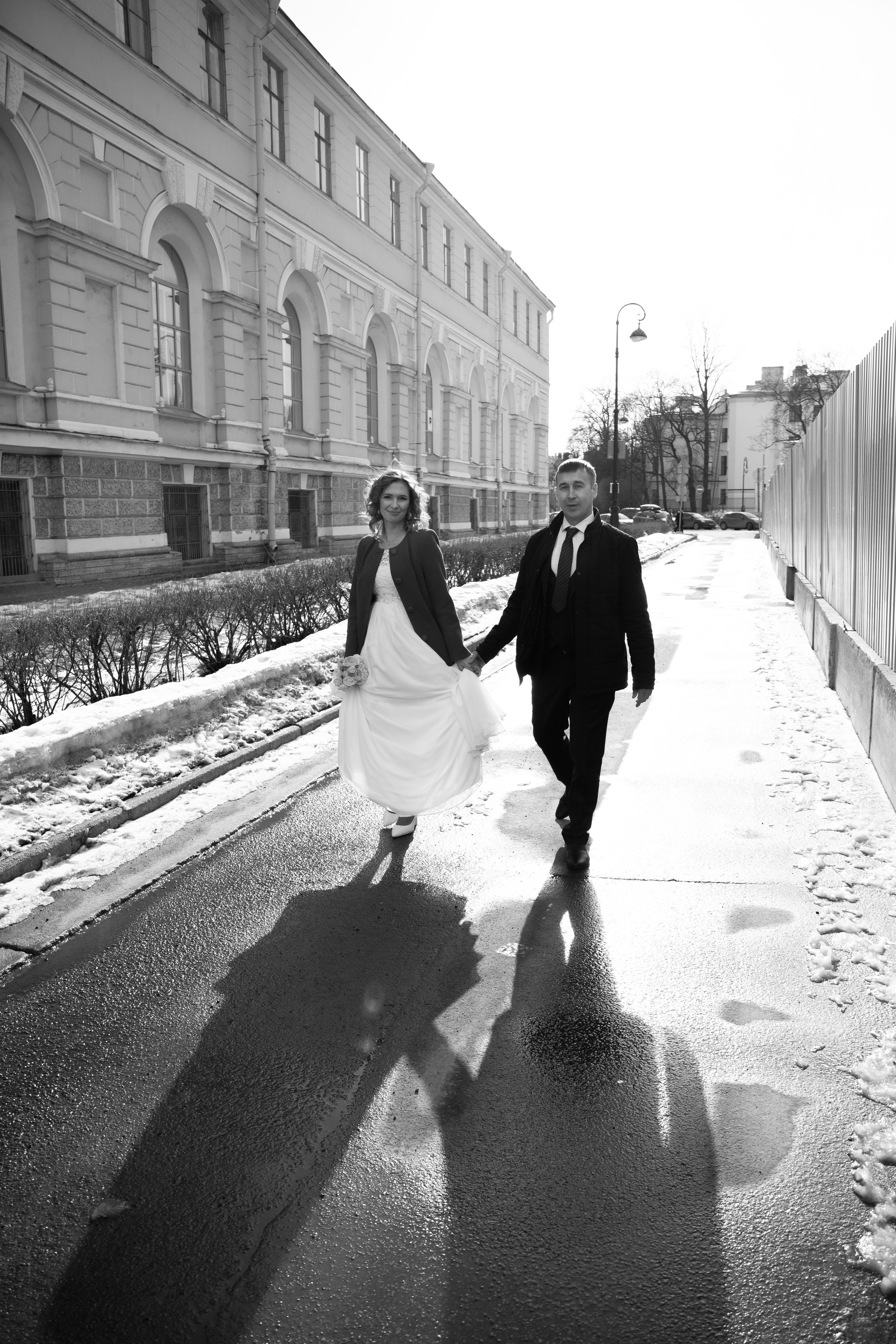 Свадебная съёмка на Английской набережной. Семейный и свадебный фотограф в Санкт-Петербурге Татьяна Швыкова