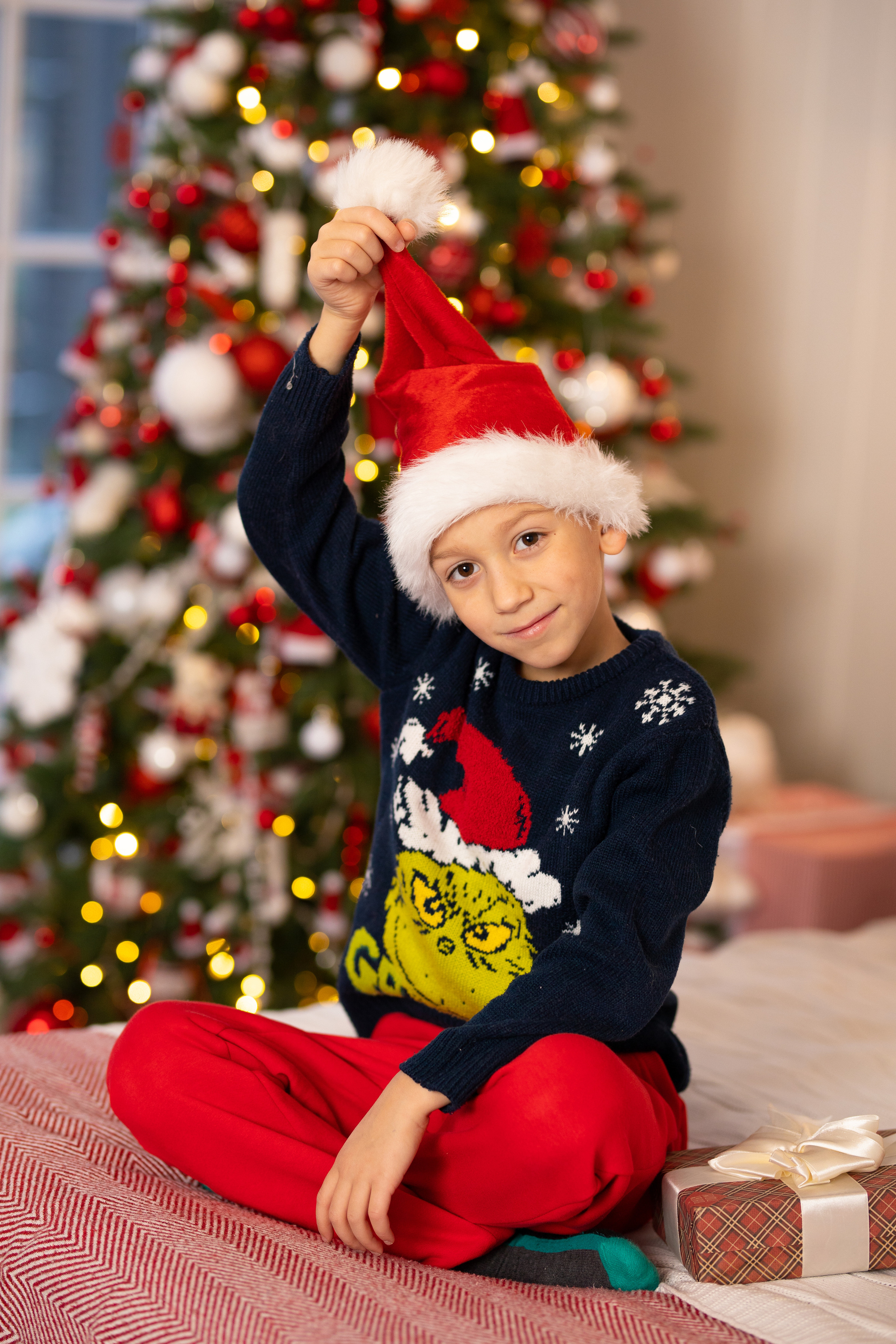 Новогодние съёмки в студии. Семейный и свадебный фотограф в Санкт-Петербурге Татьяна Швыкова