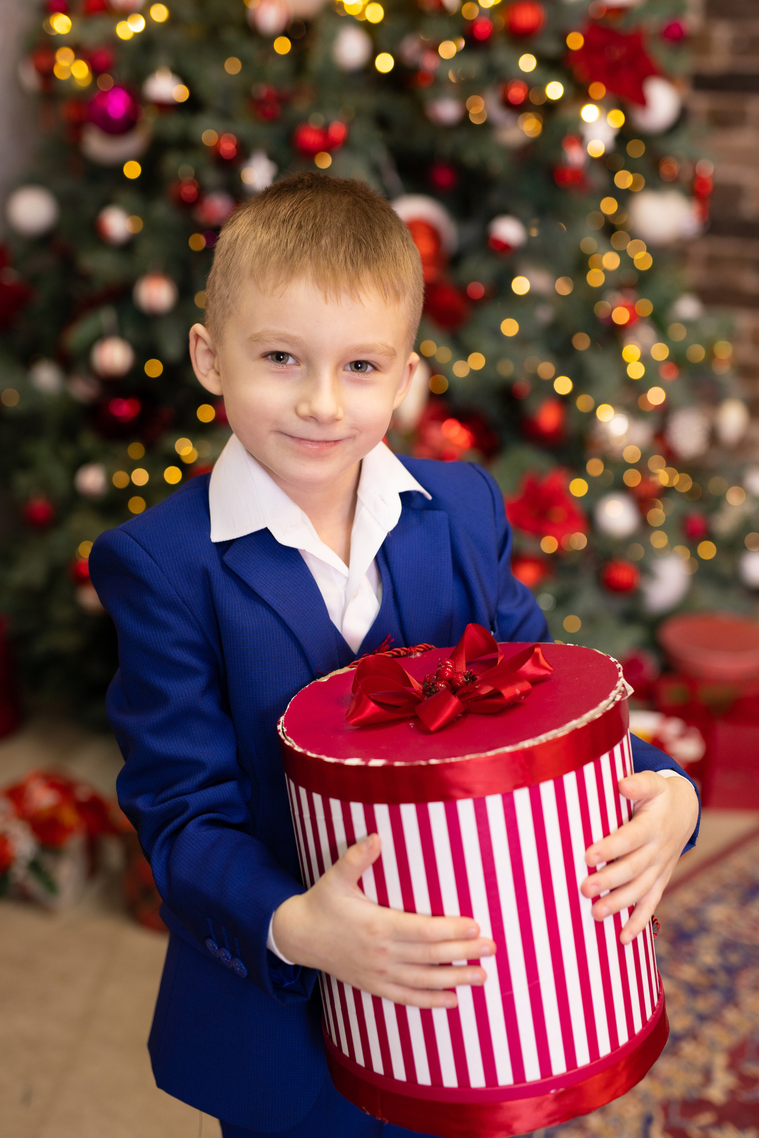 Новогодние съёмки в студии. Семейный и свадебный фотограф в Санкт-Петербурге Татьяна Швыкова