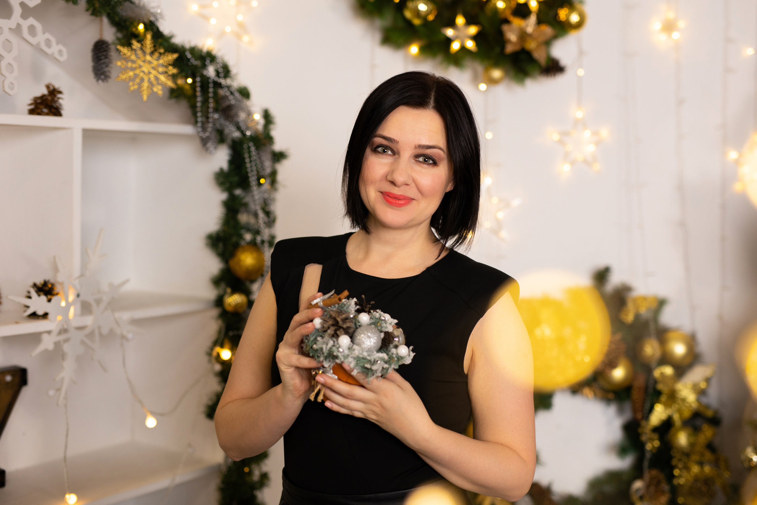 Новогодние съёмки в студии. Семейный и свадебный фотограф в Санкт-Петербурге Татьяна Швыкова