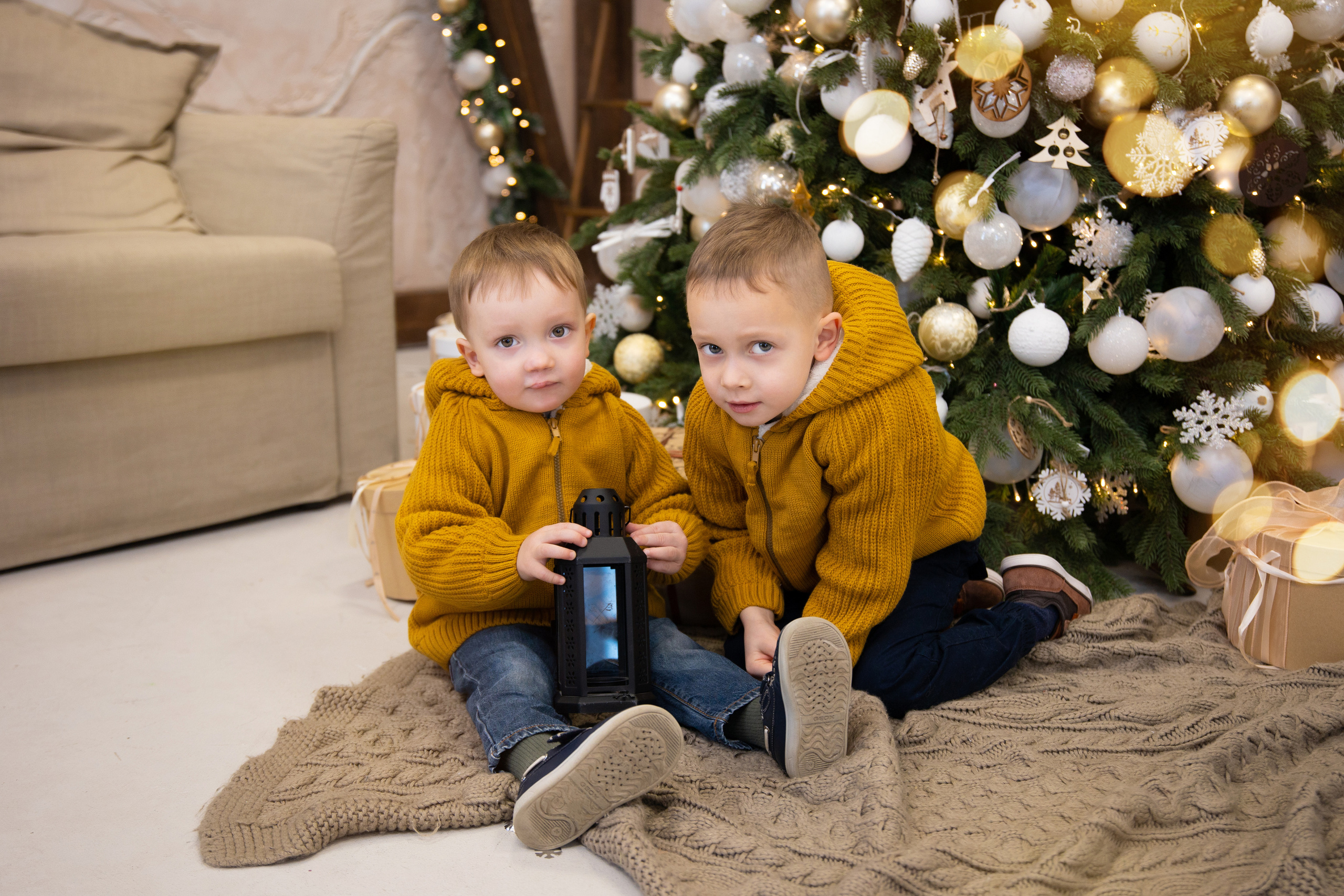 Новогодние съёмки в студии. Семейный и свадебный фотограф в Санкт-Петербурге Татьяна Швыкова