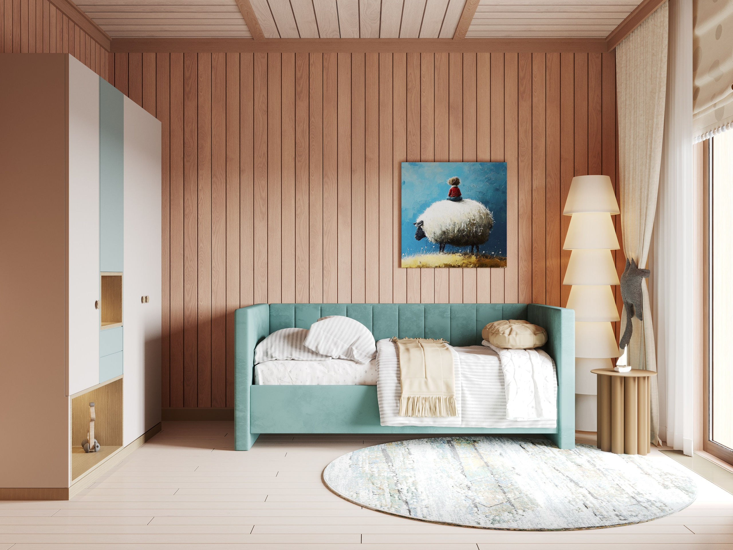 3D Визуализации дома для студии Зориной Елены. 3D визуализатор и дизайнер-интерьера