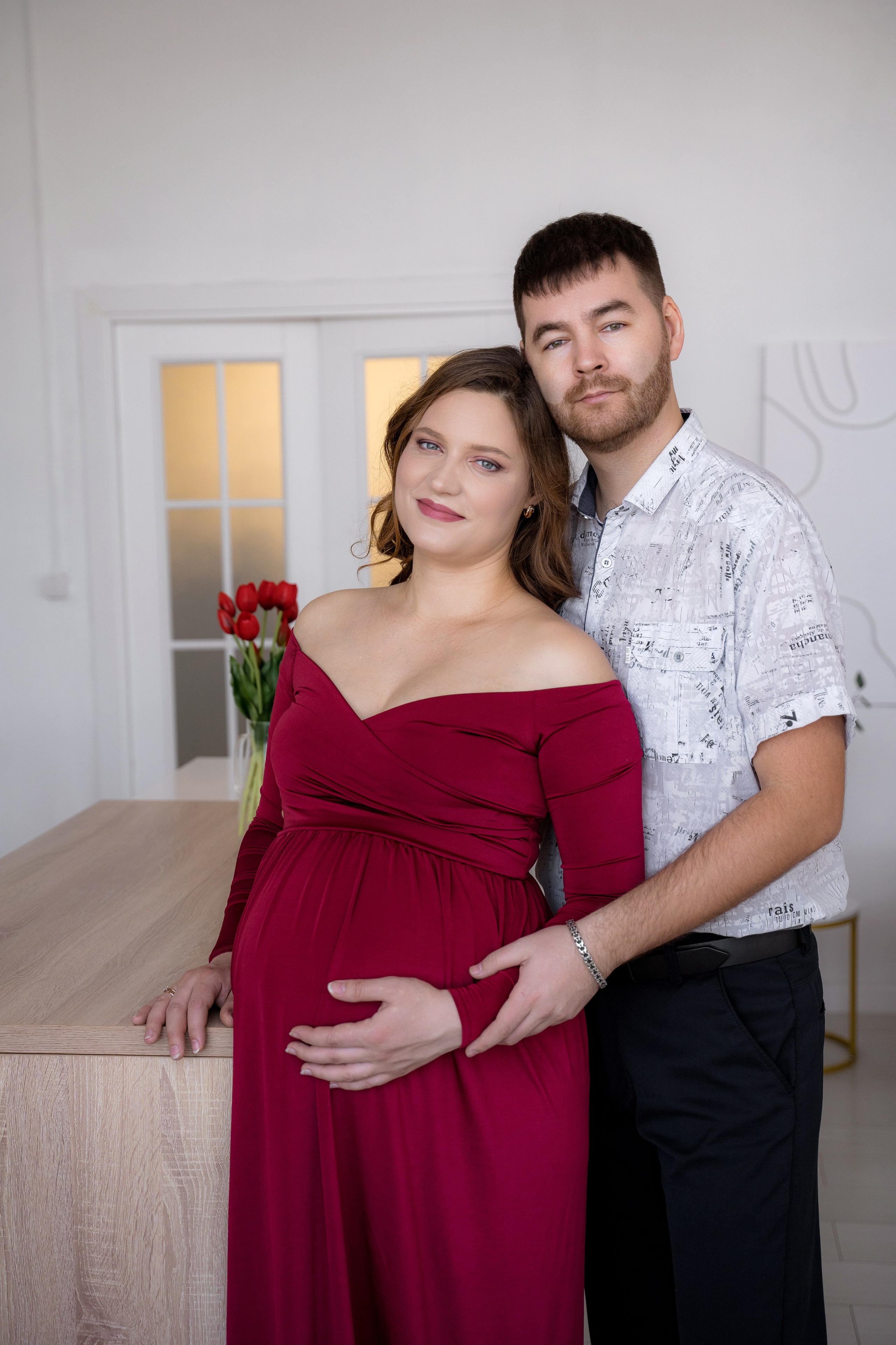 Беременность Люкс. Фотостудия Малина в городе Улан-Удэ. Фотограф Ирина Жарникова
