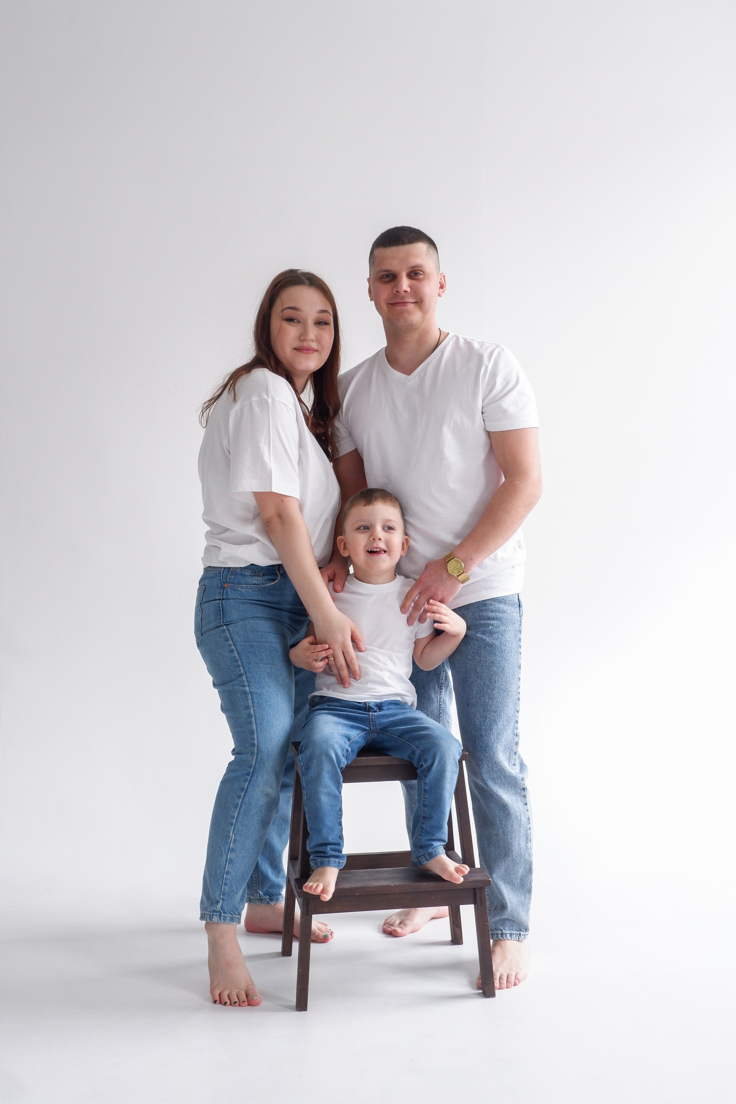 Семья Григорьевых. Портретный фотограф Александра Новикова Тюмень