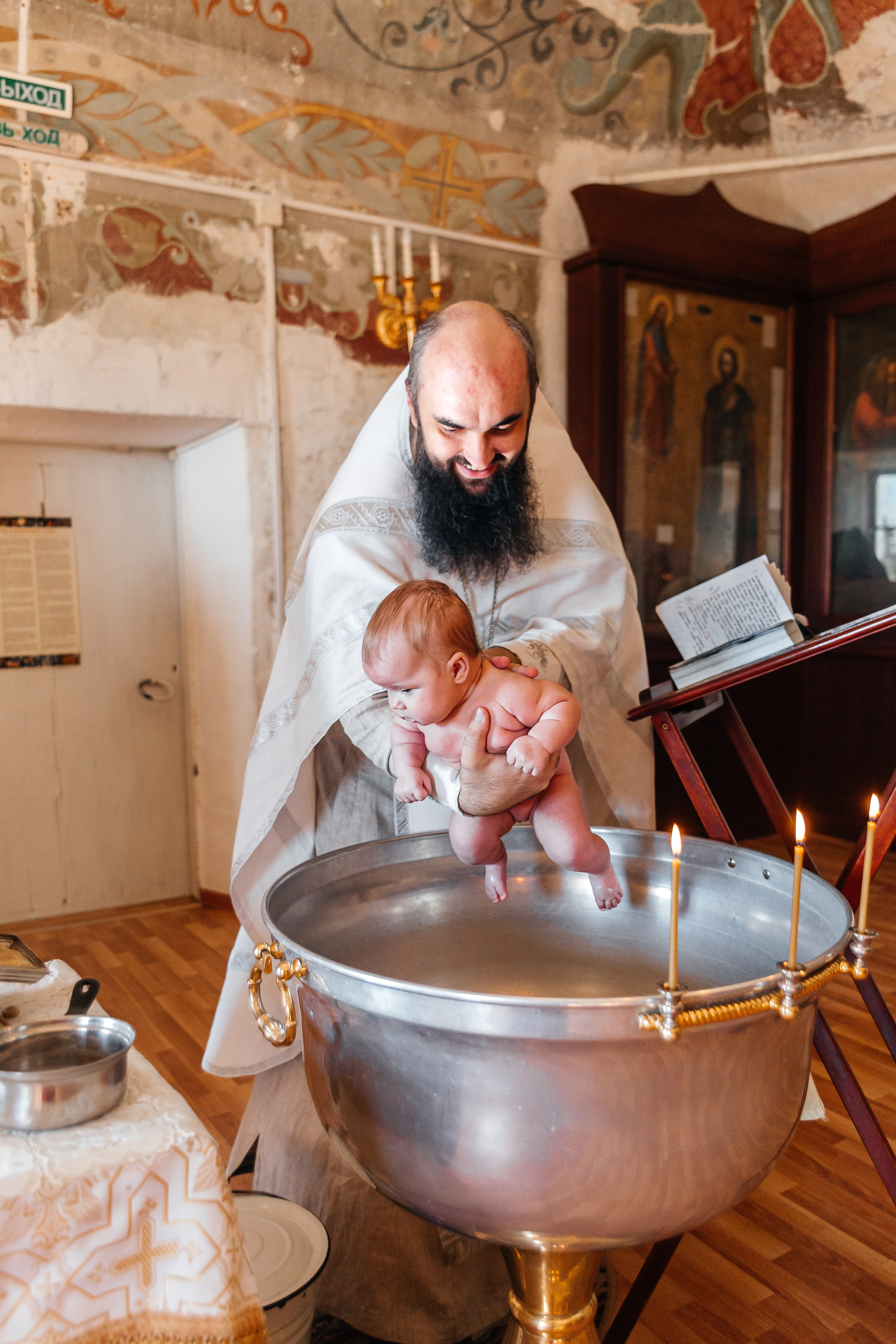 Таинство Крещения. Свадебный и семейный фотограф Анна Казьмина