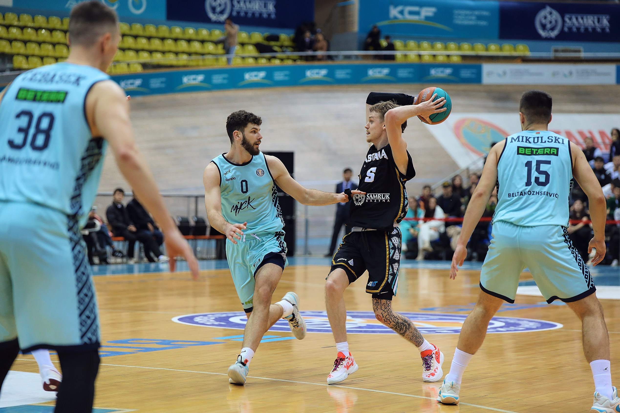 VTB League (Astana — Minsk) 15 November 2023. Professional photo & Event agency (Kazakhstan, Astana)