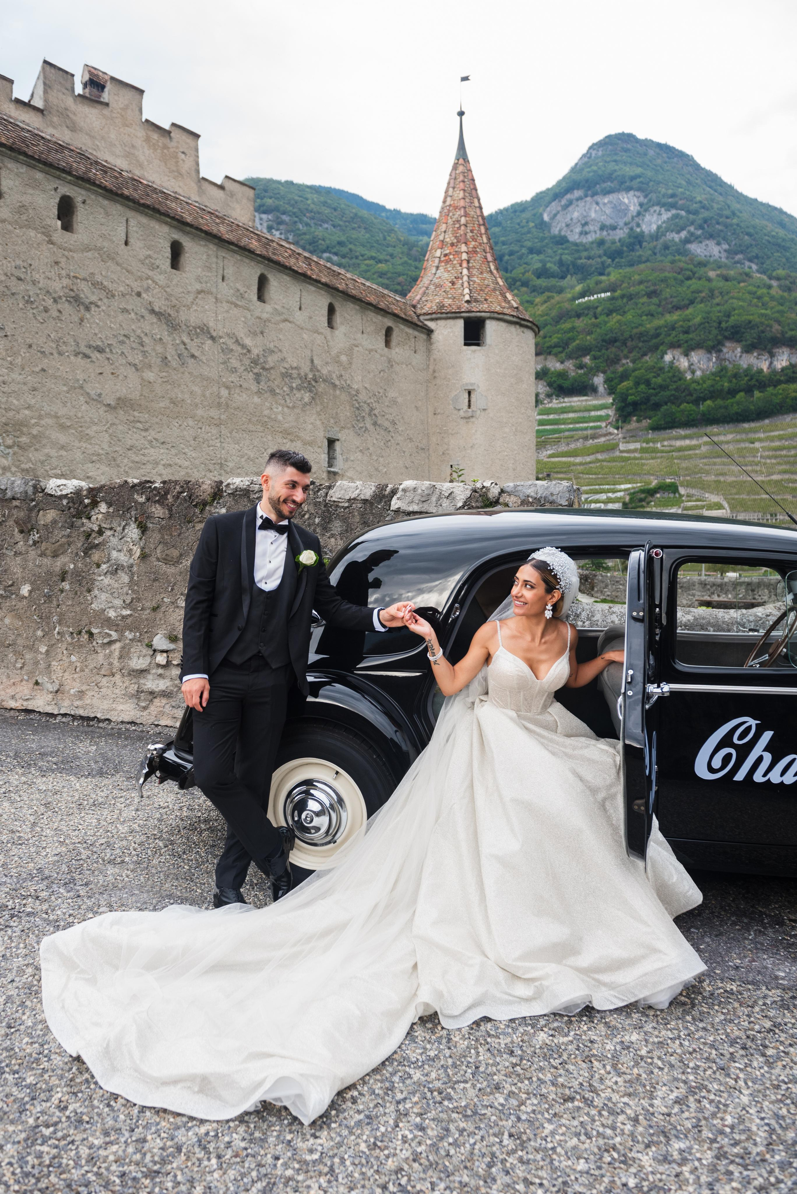 Wedding photo shooting. Photographer in Switzerland and Europe Anna Alekseenko