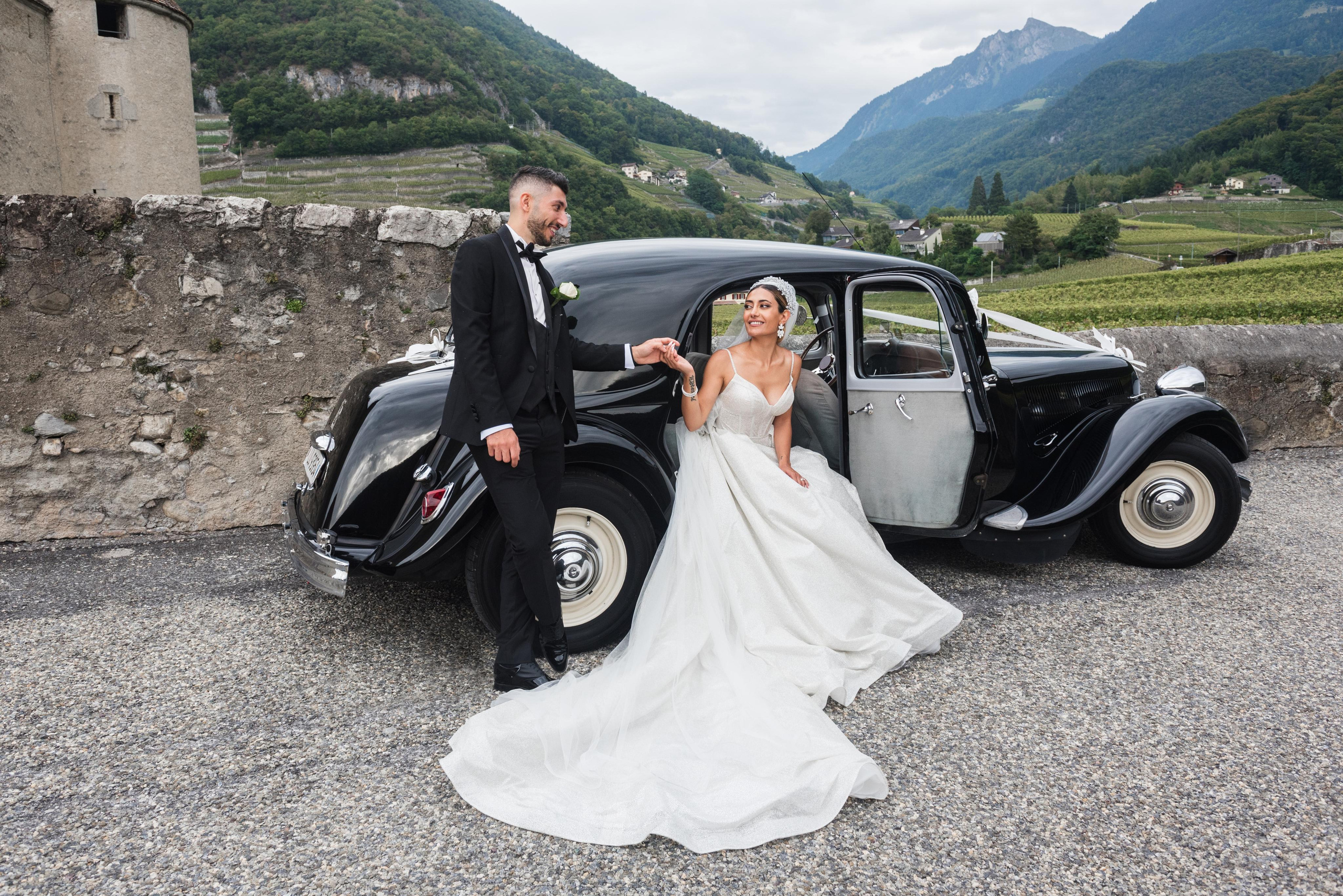 Wedding photo shooting. Photographer in Switzerland and Europe Anna Alekseenko