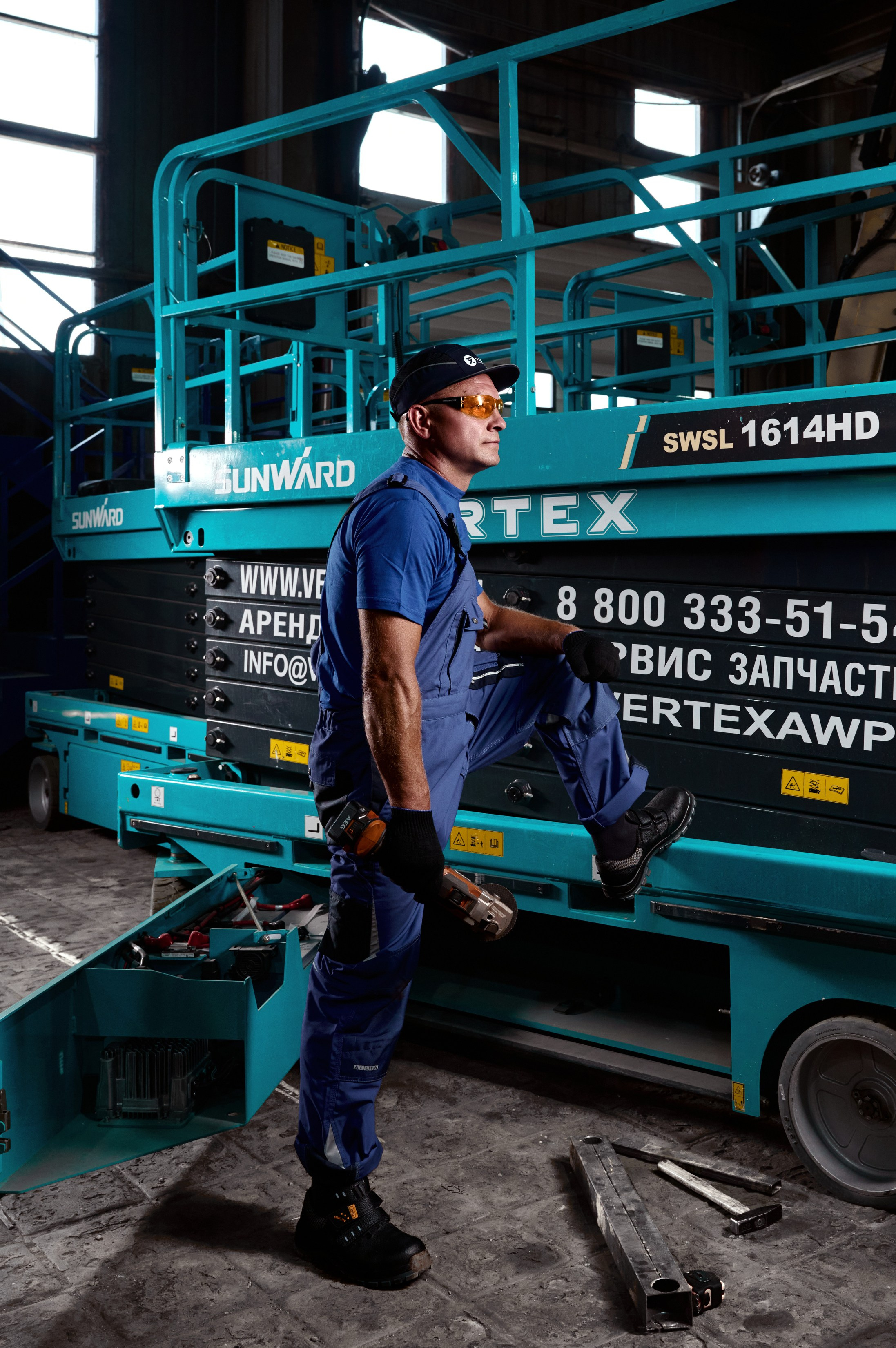 Фотосессия для компании Vertex в Москве