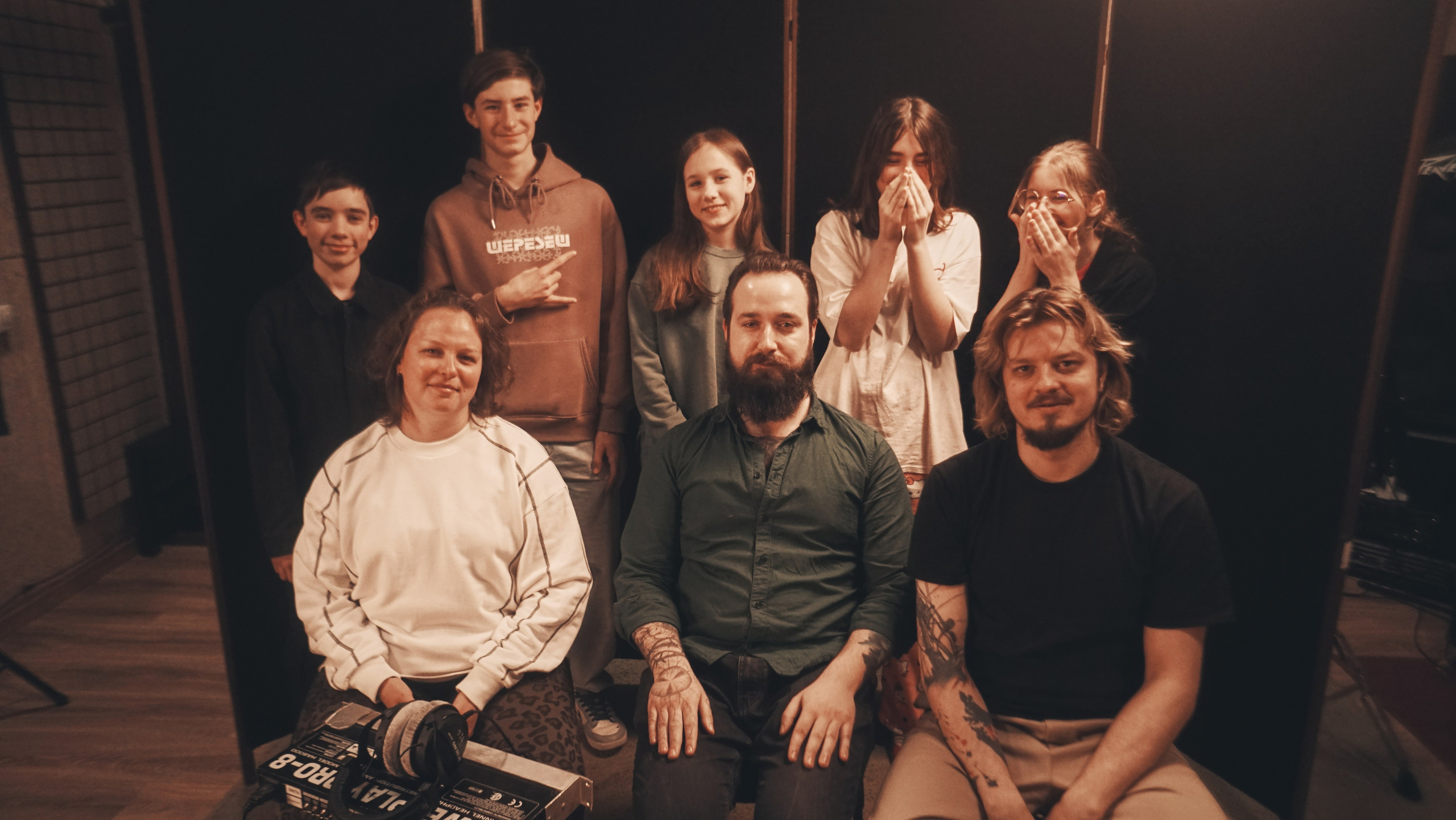 Громница — запись хора для группы ТриЕли. Фотография для артистов