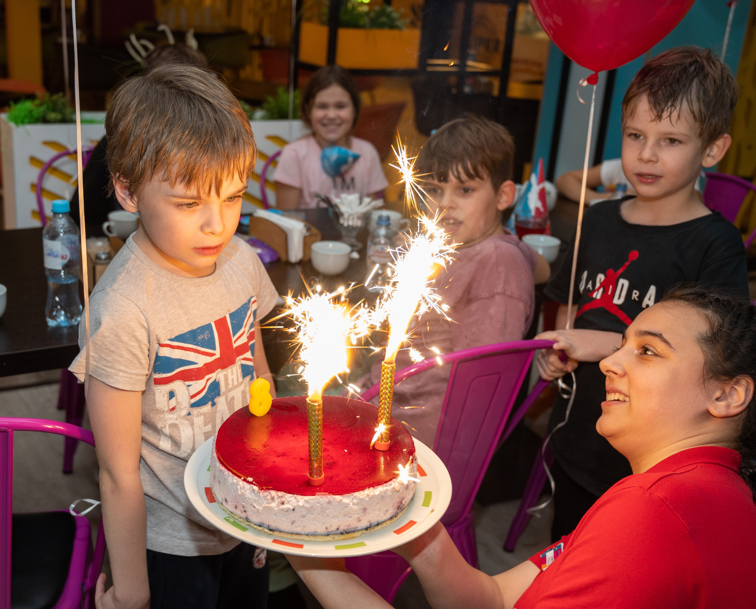 Вкусный авторский торт на день рождения сына.