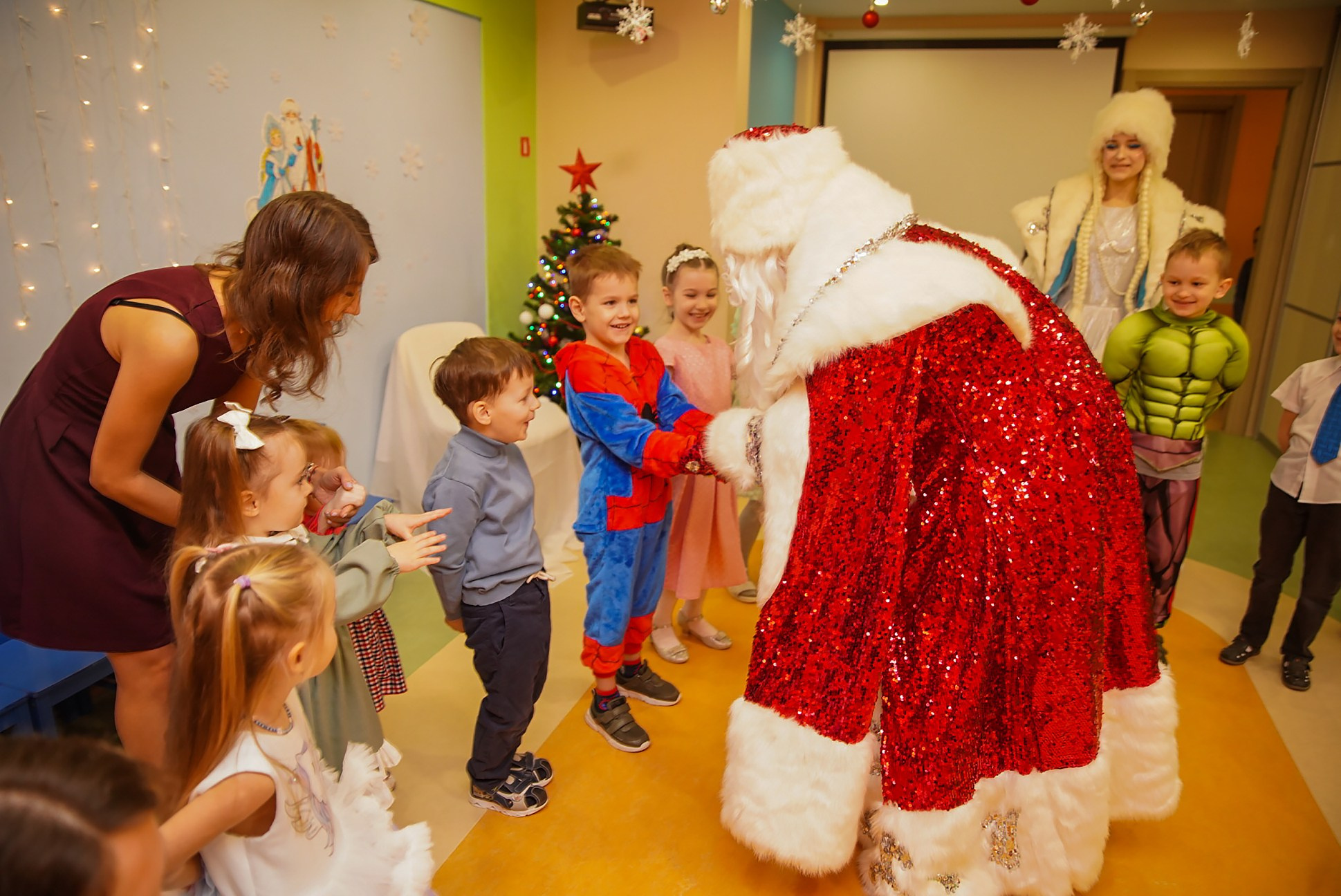 Новый год в частном детском садике. Семейный и детский фотограф в Нижнем Новгороде