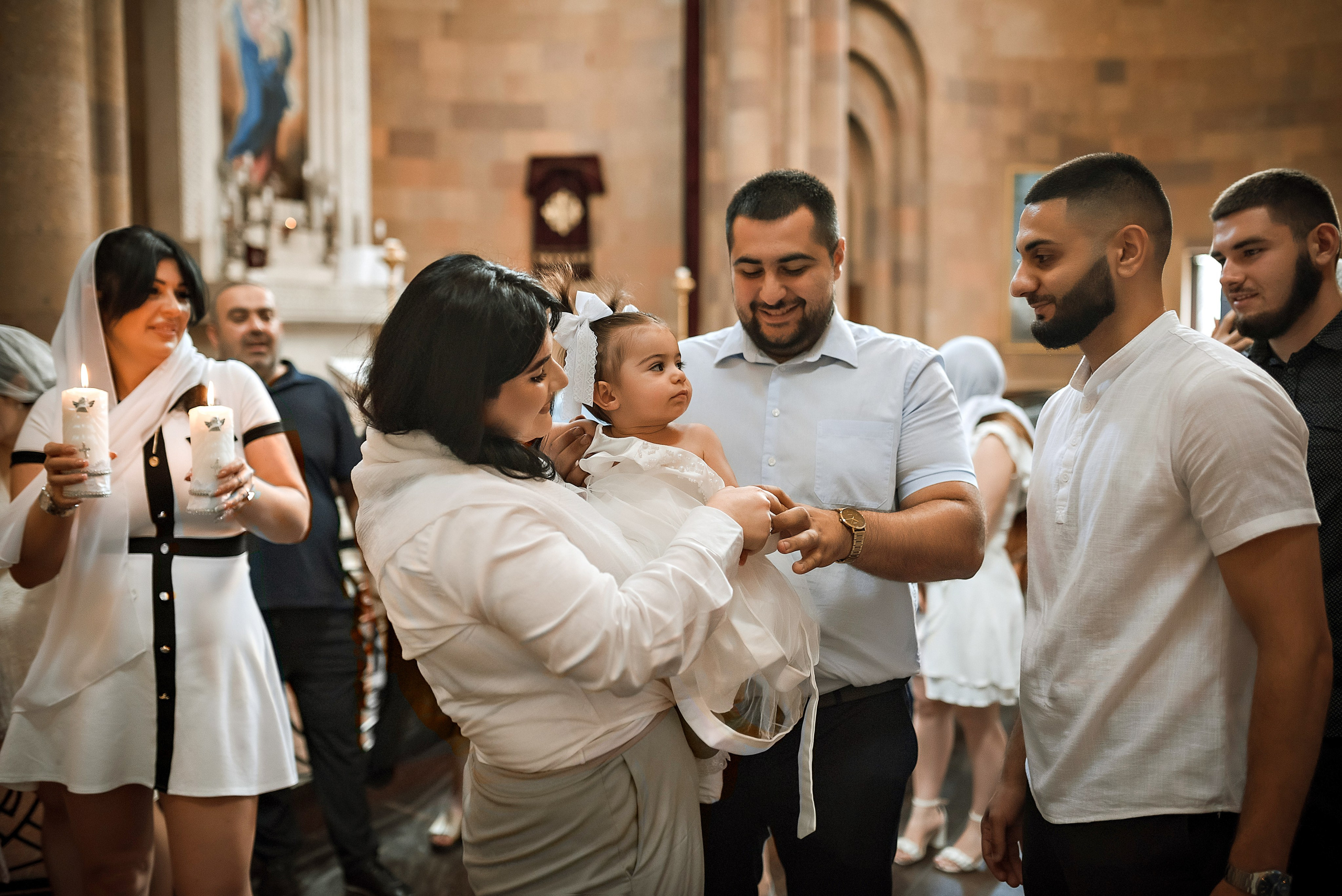 Крещение Миланы в Церкви Сурб-Арутюн. Семейный фотограф в Ростове-на-Дону Татьяна Литвинова
