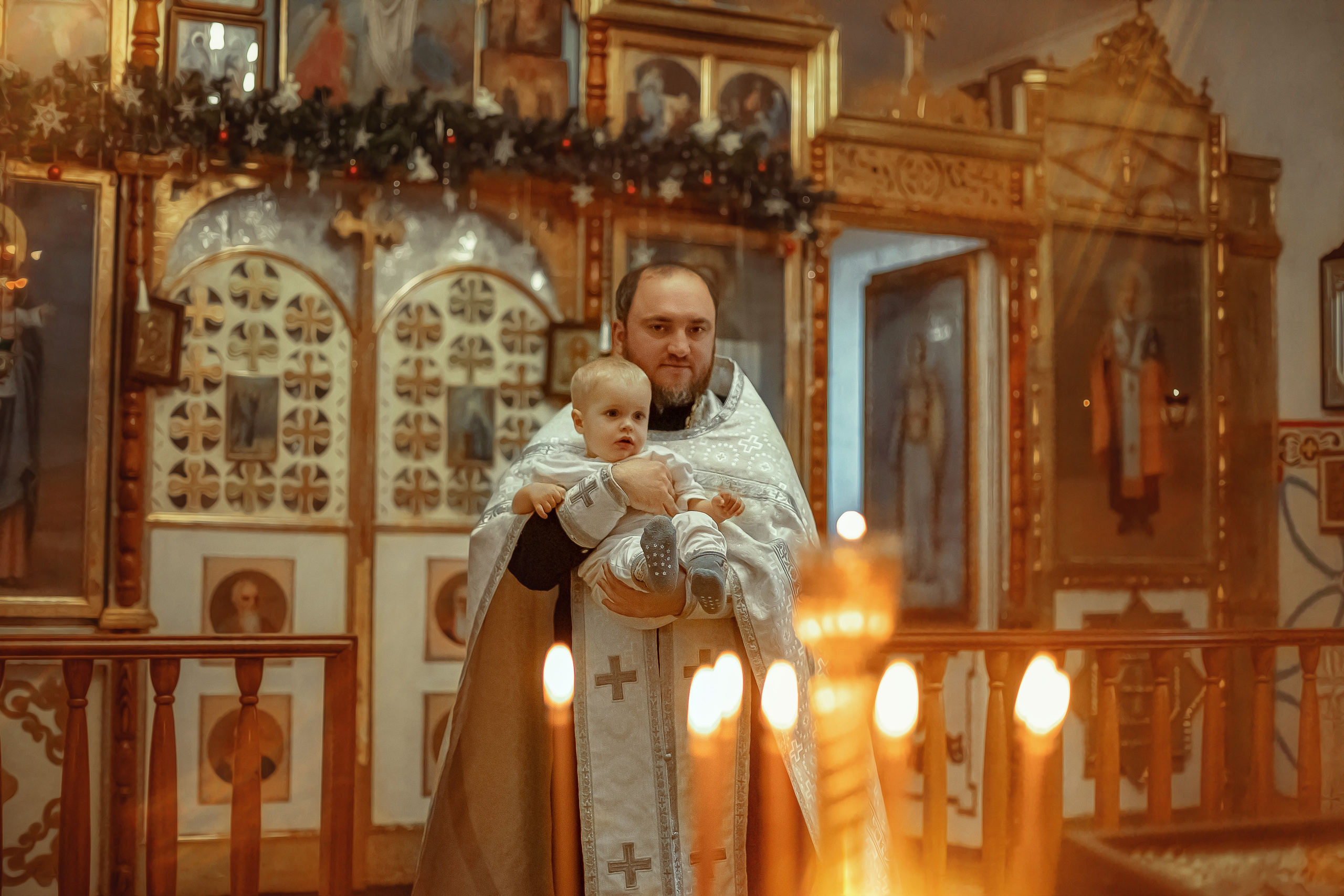 Фотосъемки Крещения. Семейный и детский фотограф в Крыму Екатерина Швец