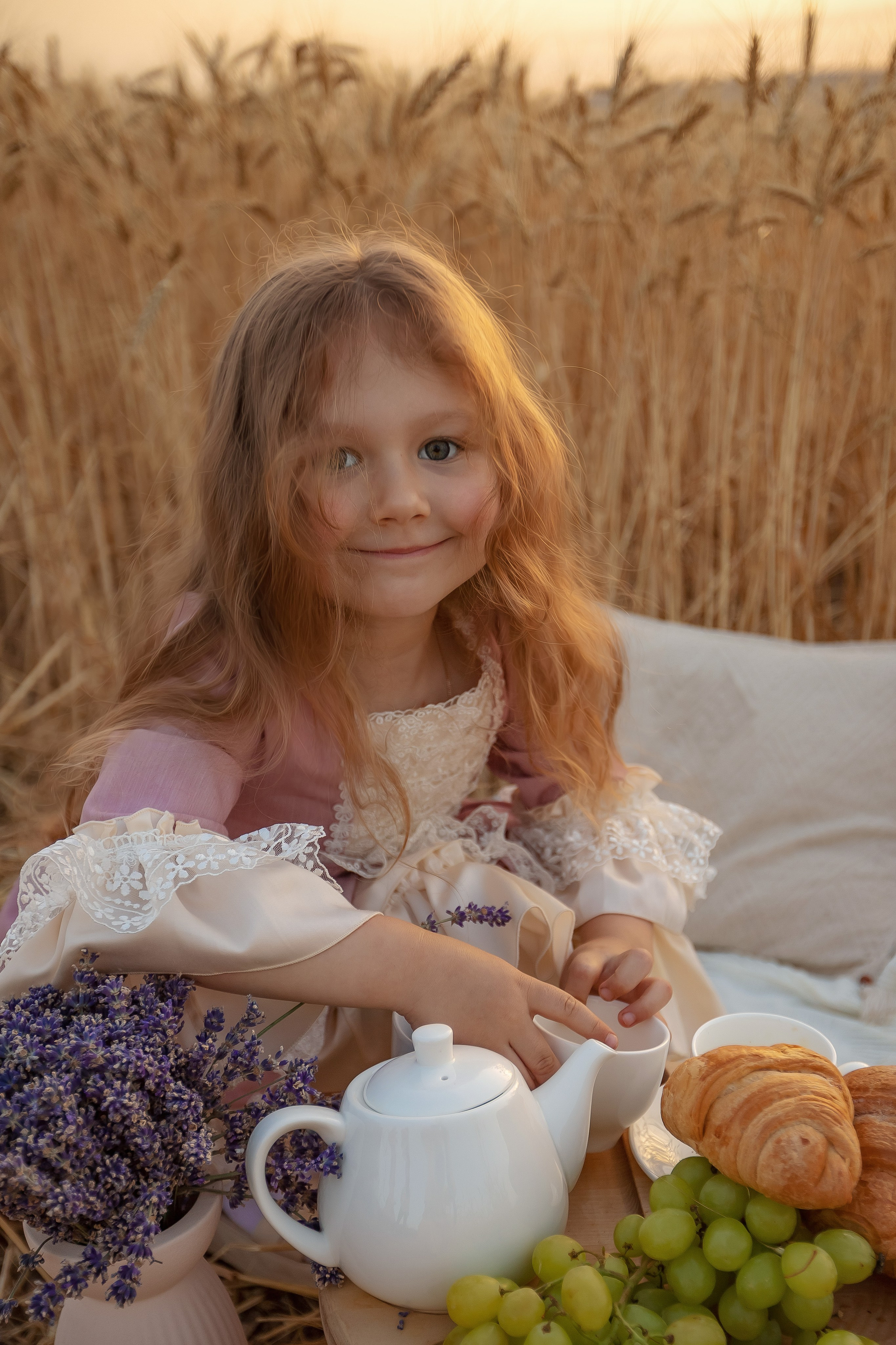 В пшеничке. Семейный и детский фотограф в Крыму Екатерина Швец