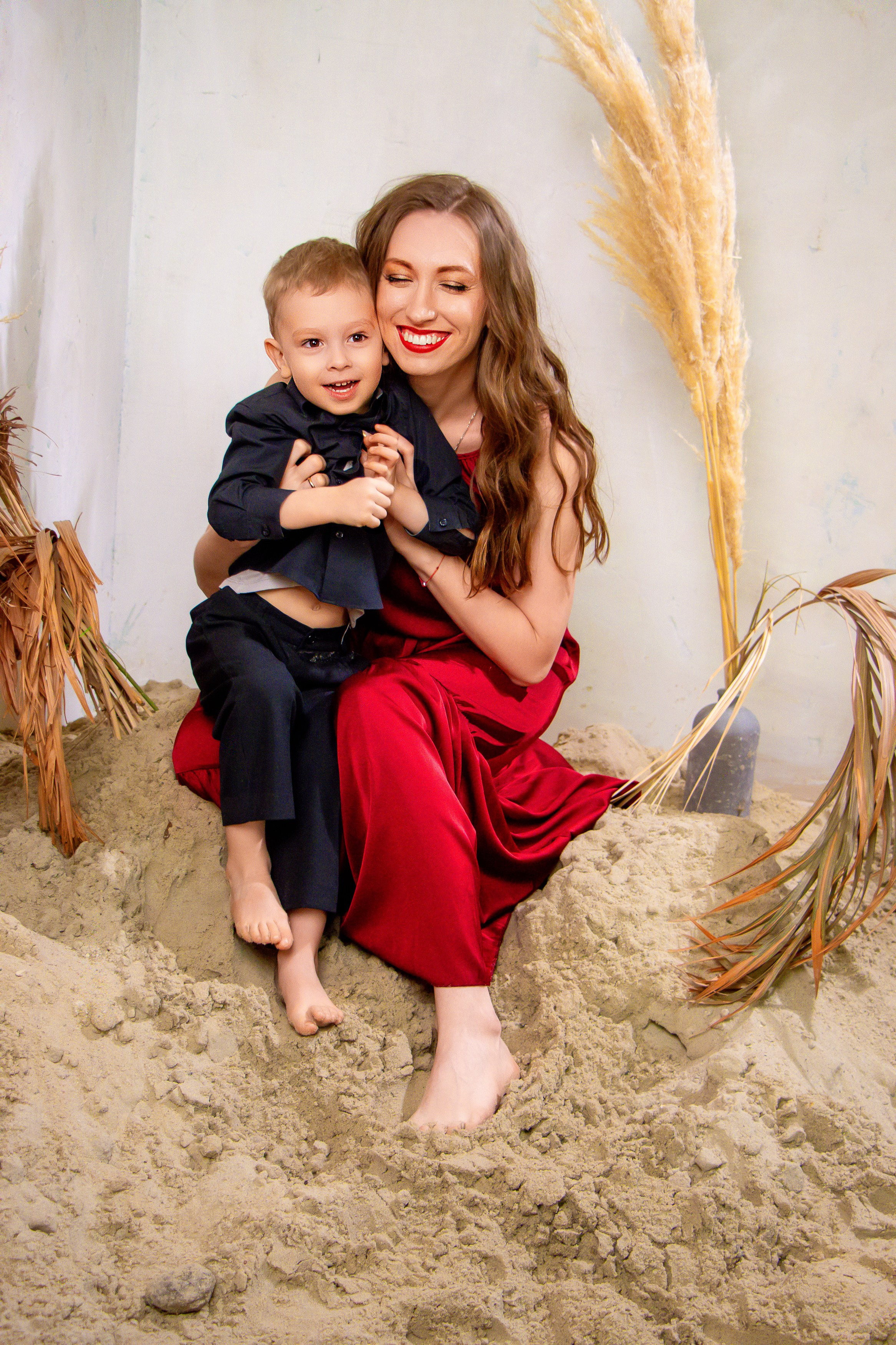 Ангелина с сыном. Фотограф Татьяна Матрос