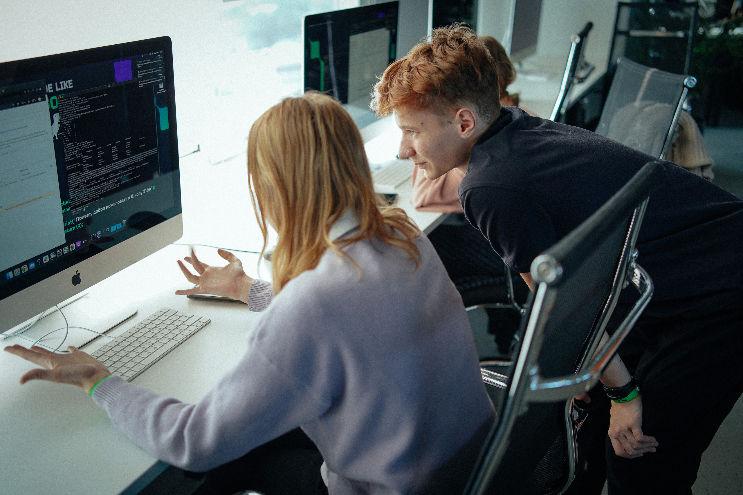 Запуск потока в 21School. Репортажный фотограф в Новосибирске. Алексей Гриценко