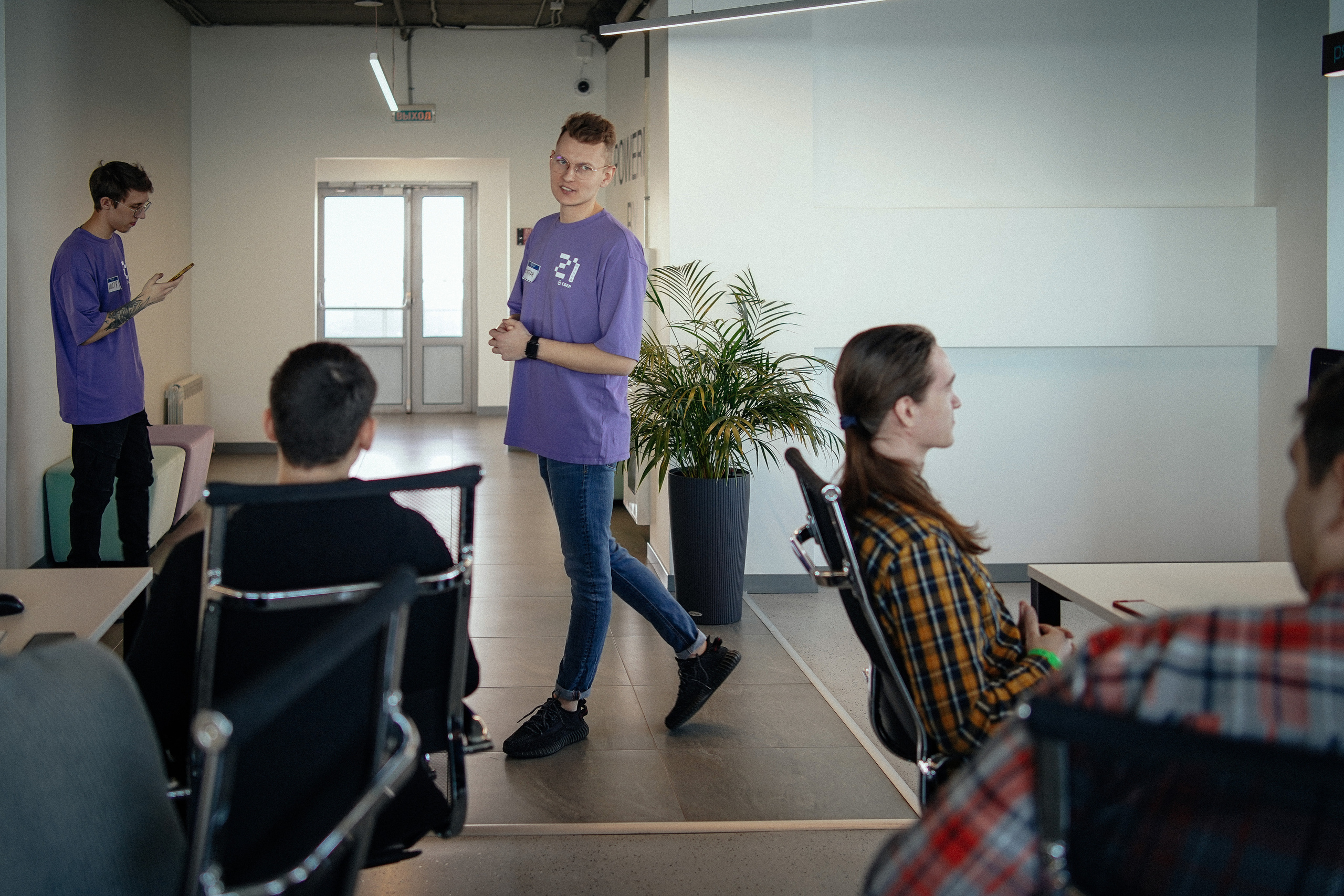 Запуск потока в 21School. Репортажный фотограф в Новосибирске. Алексей Гриценко