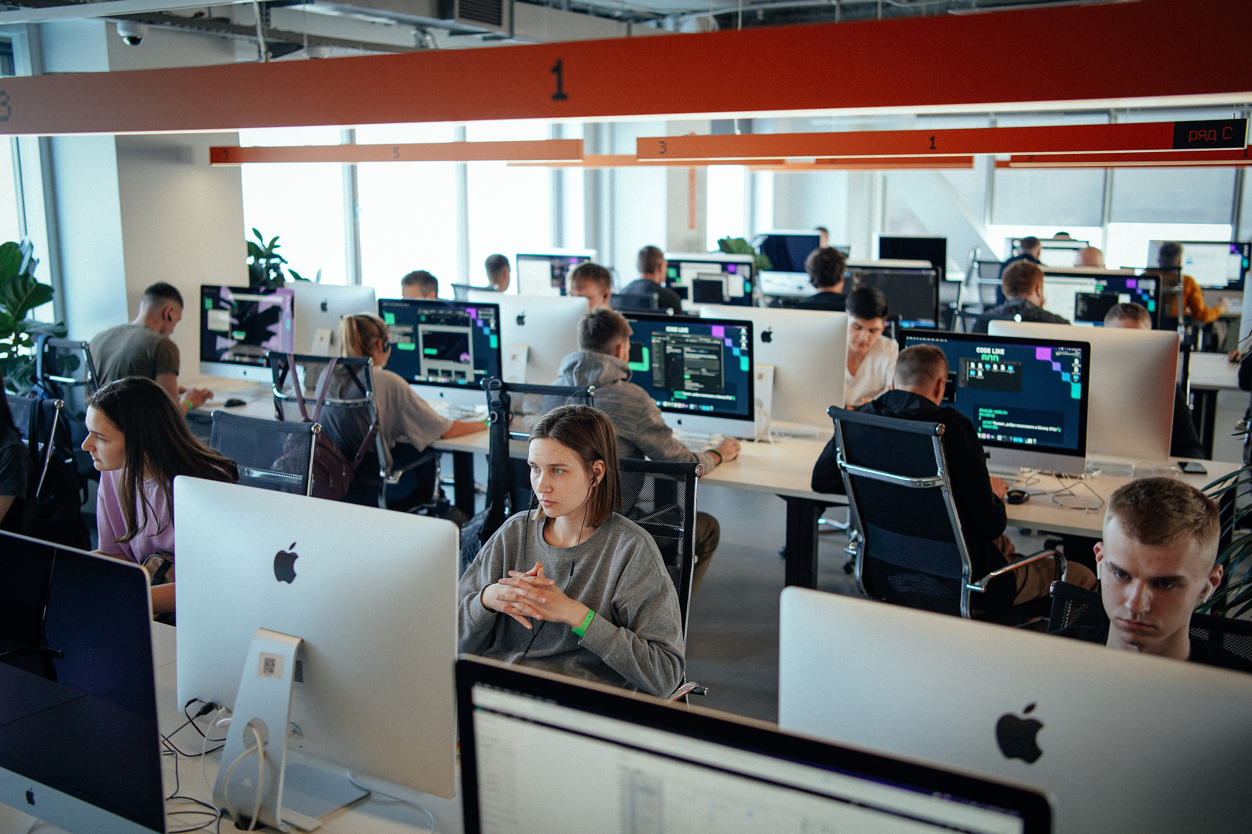 Запуск потока в 21School. Репортажный фотограф в Новосибирске. Алексей Гриценко