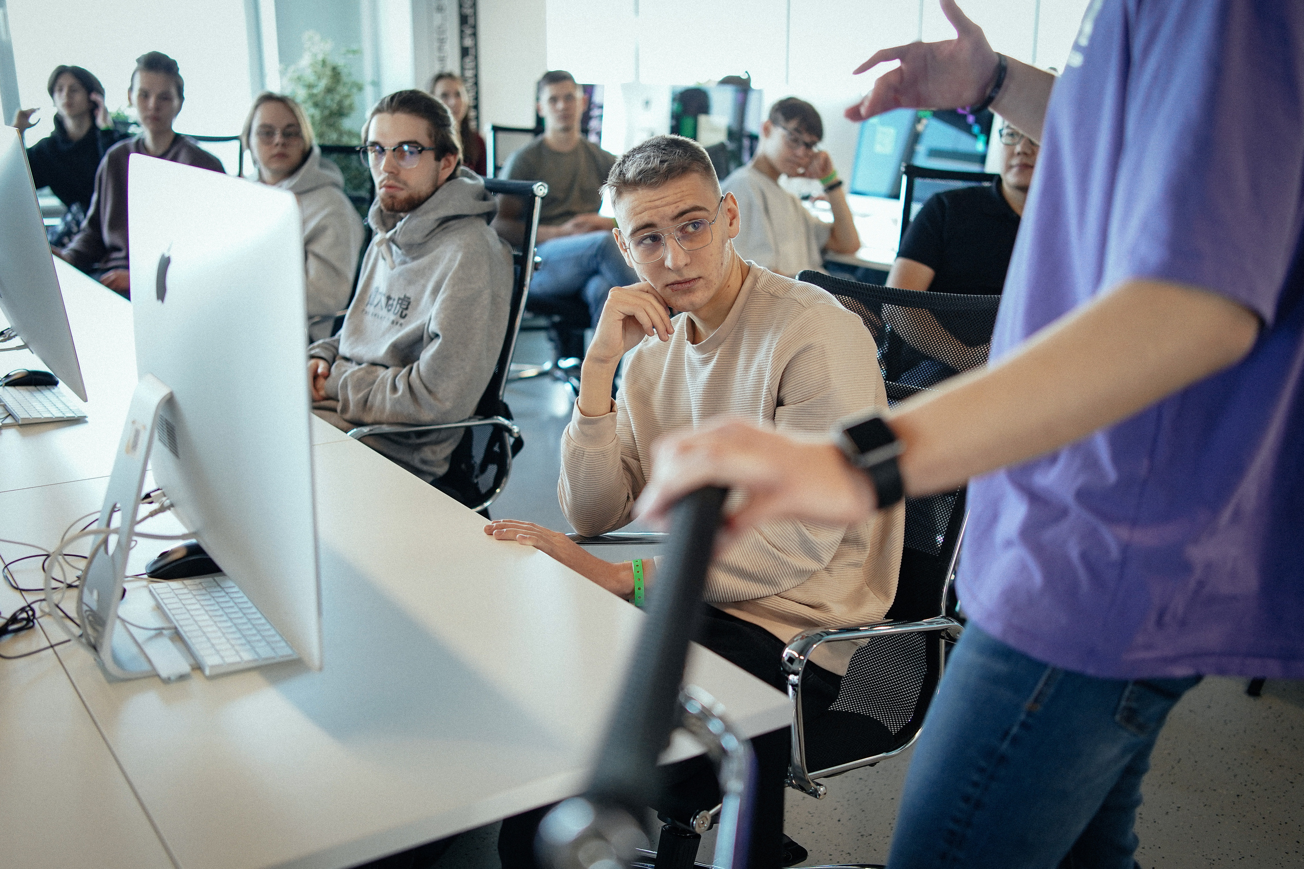 Запуск потока в 21School. Репортажный фотограф в Новосибирске. Алексей Гриценко