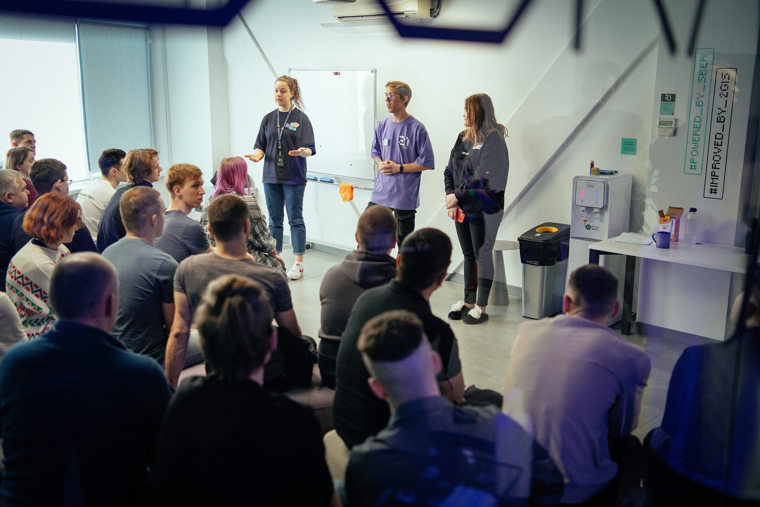 Запуск потока в 21School. Репортажный фотограф в Новосибирске. Алексей Гриценко