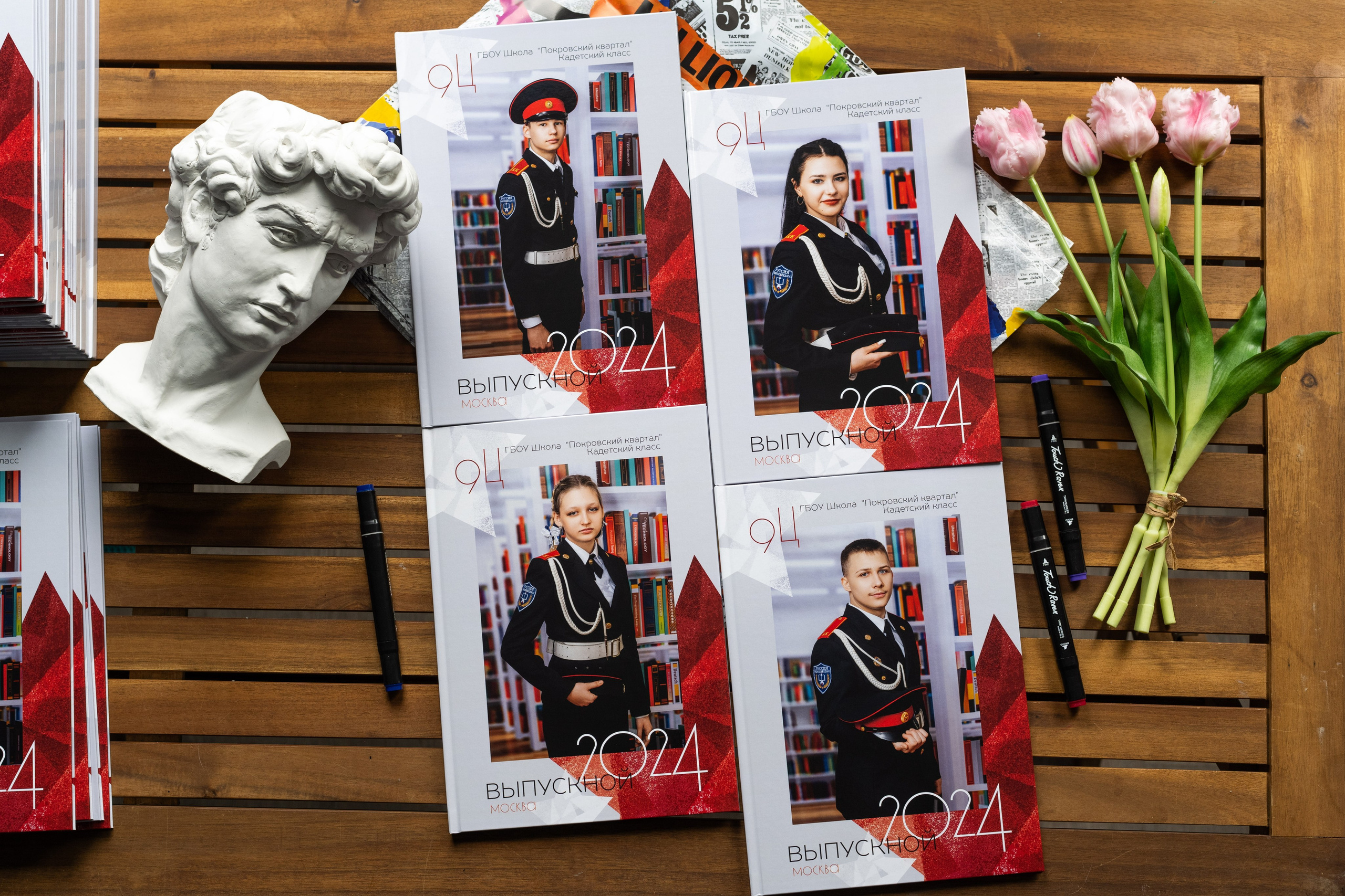 Дизайн кадетам. Выпускные альбомы в Подольске Москве и МО
