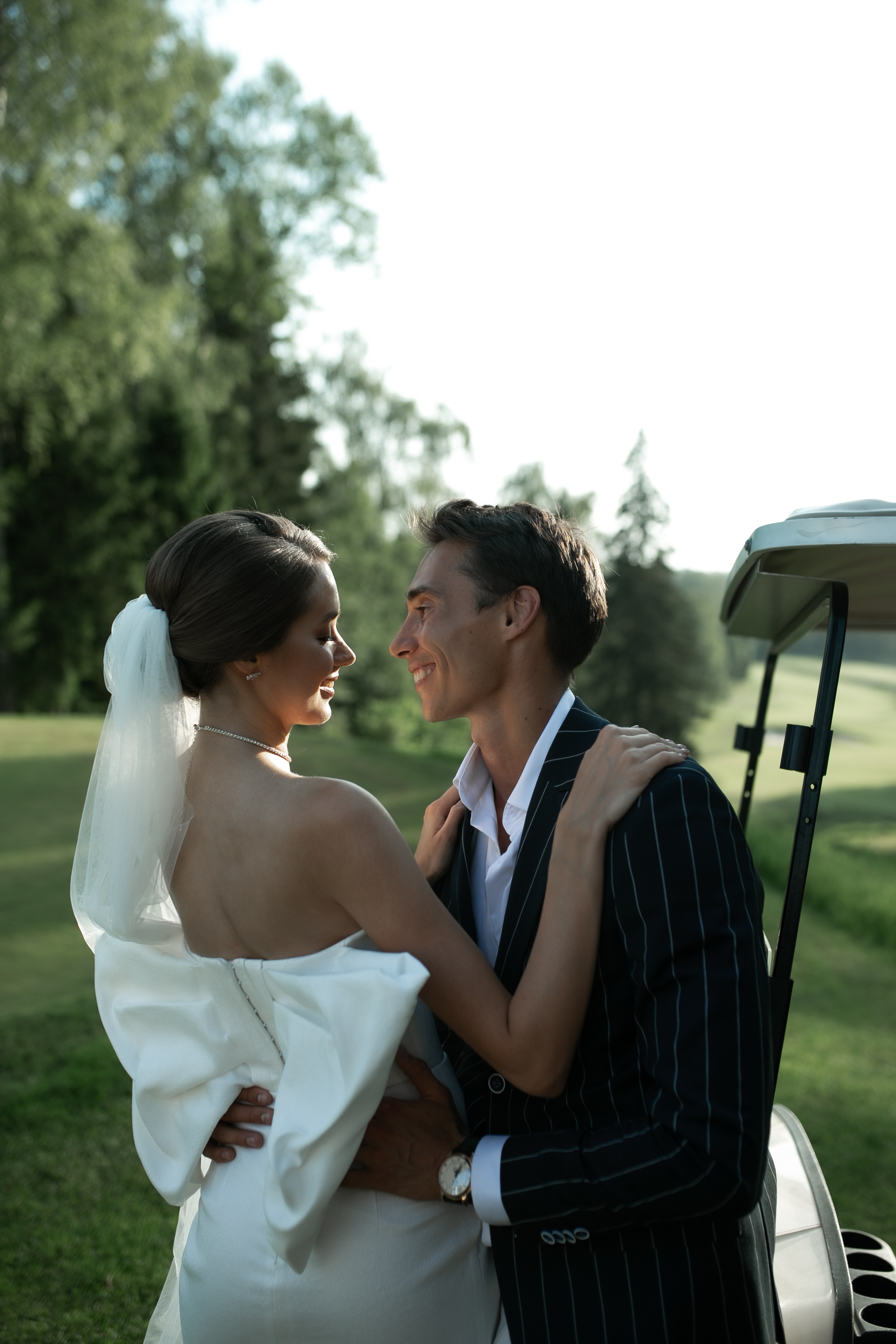 Alina & Georgy Golf Wed