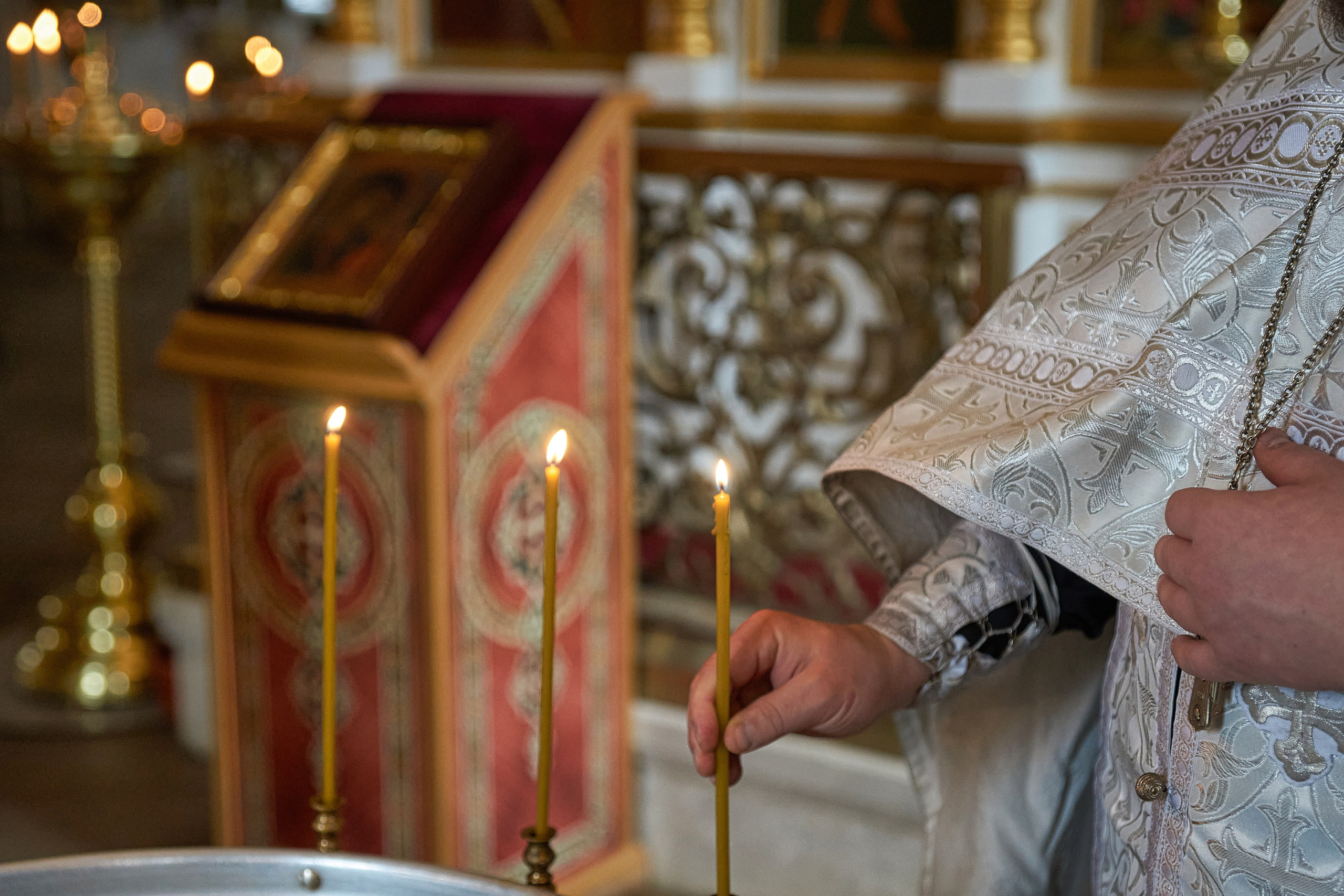 Крещение в Храме Димитрия Солунского