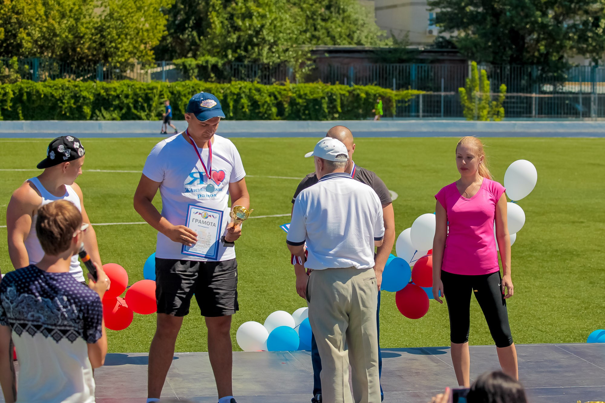 День Физкульт. Максим Матвийченко и Виктория Басова профессионалы своего дела