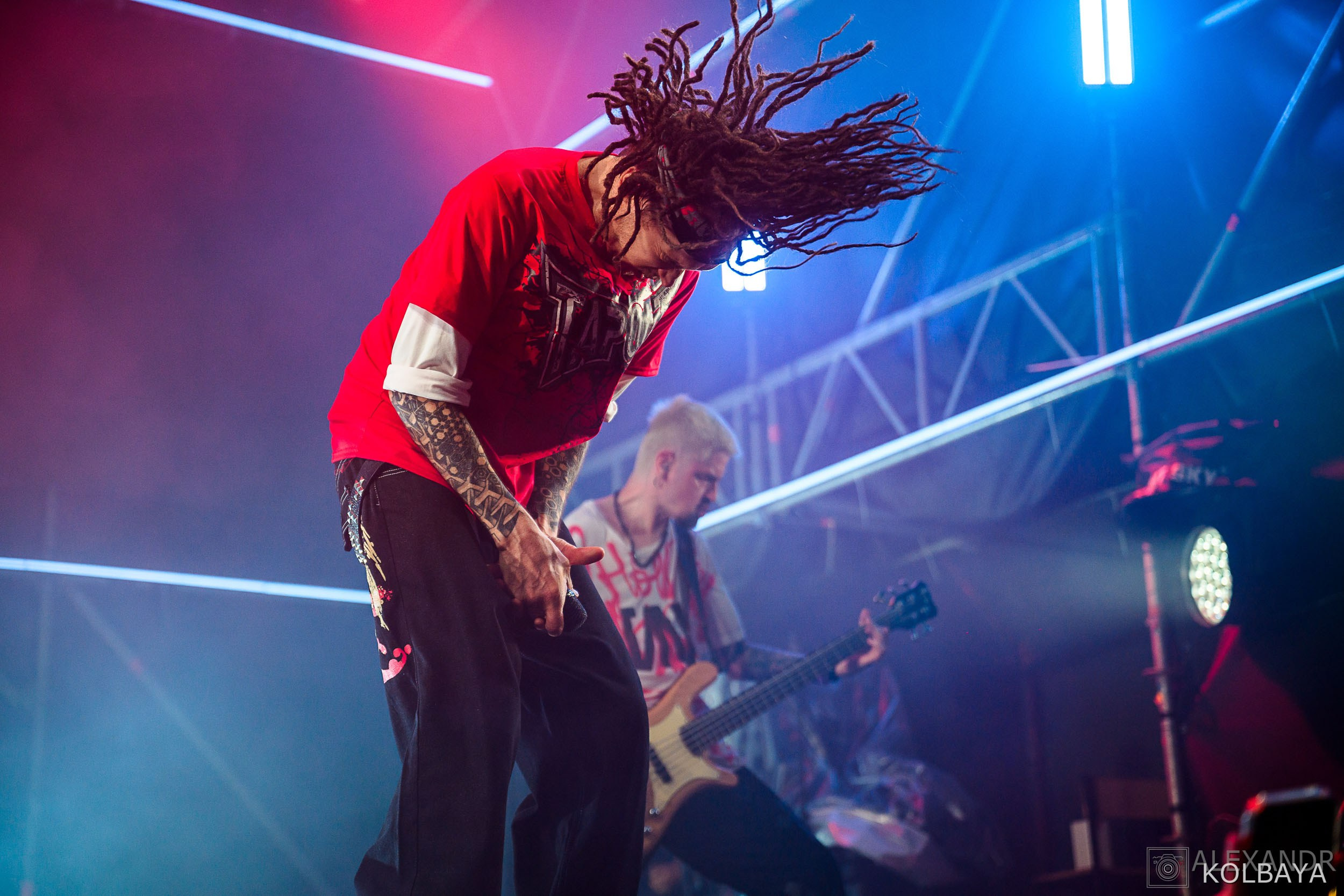 Фоторепортаж с концерта группы СЛОТ на Red Summer 2025. Концертный и театральный репортажный фотограф в Москве Александр Колбая