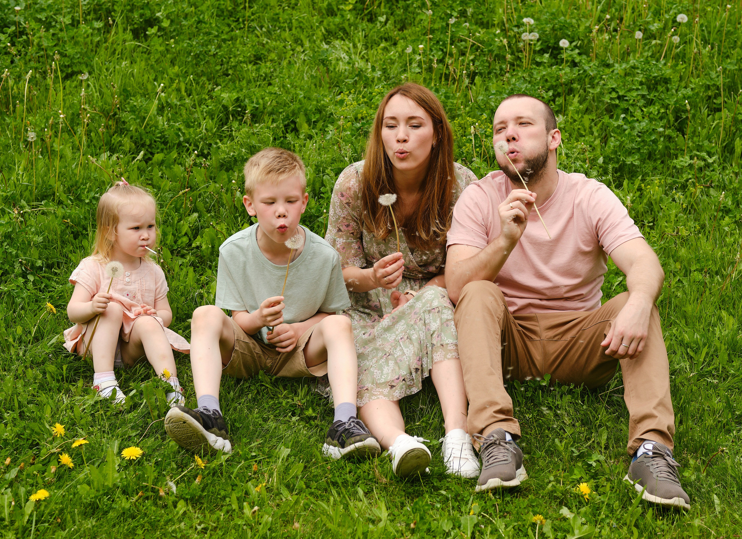 Семейная съёмка (Репортаж)